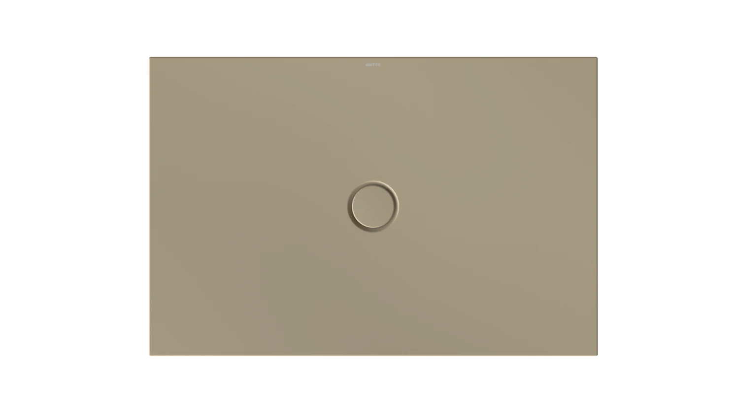Bette rechteck Duschwanne „BetteFloor“ 1200 × 800 mm ohne Oberflächenbeschichtung, mit BetteGlasur Plus, ohne Wannenträger, in Hazel