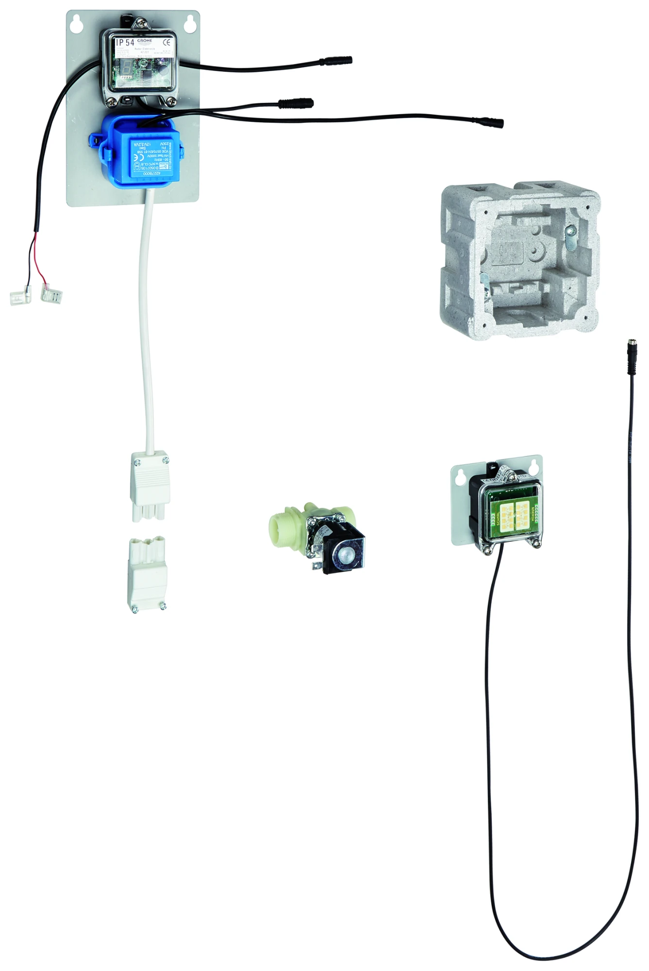 Austausch-Elektronik Radar 43863, für Urinal, 230 V AC