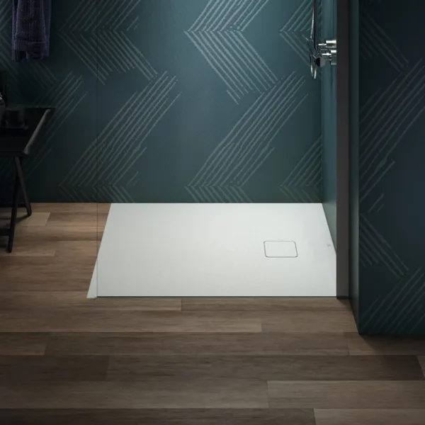 Ideal Standard Rechteck-Brausewanne Ultra Flat Evo, Seidenweiß, 1000x800x35 mm, bodengleicher Einbau möglich Ideal Standard Rechteck-Brausewanne Ultra Flat Evo, Seidenweiß, 1000x800x35 mm, bodengleicher Einbau möglich