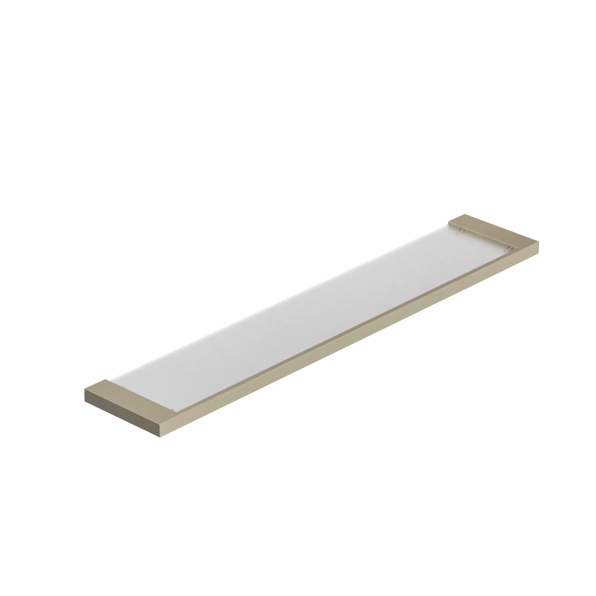 Kludi VELA C Glasablage, Oberfläche: N5 Stainless Brushed Nickel