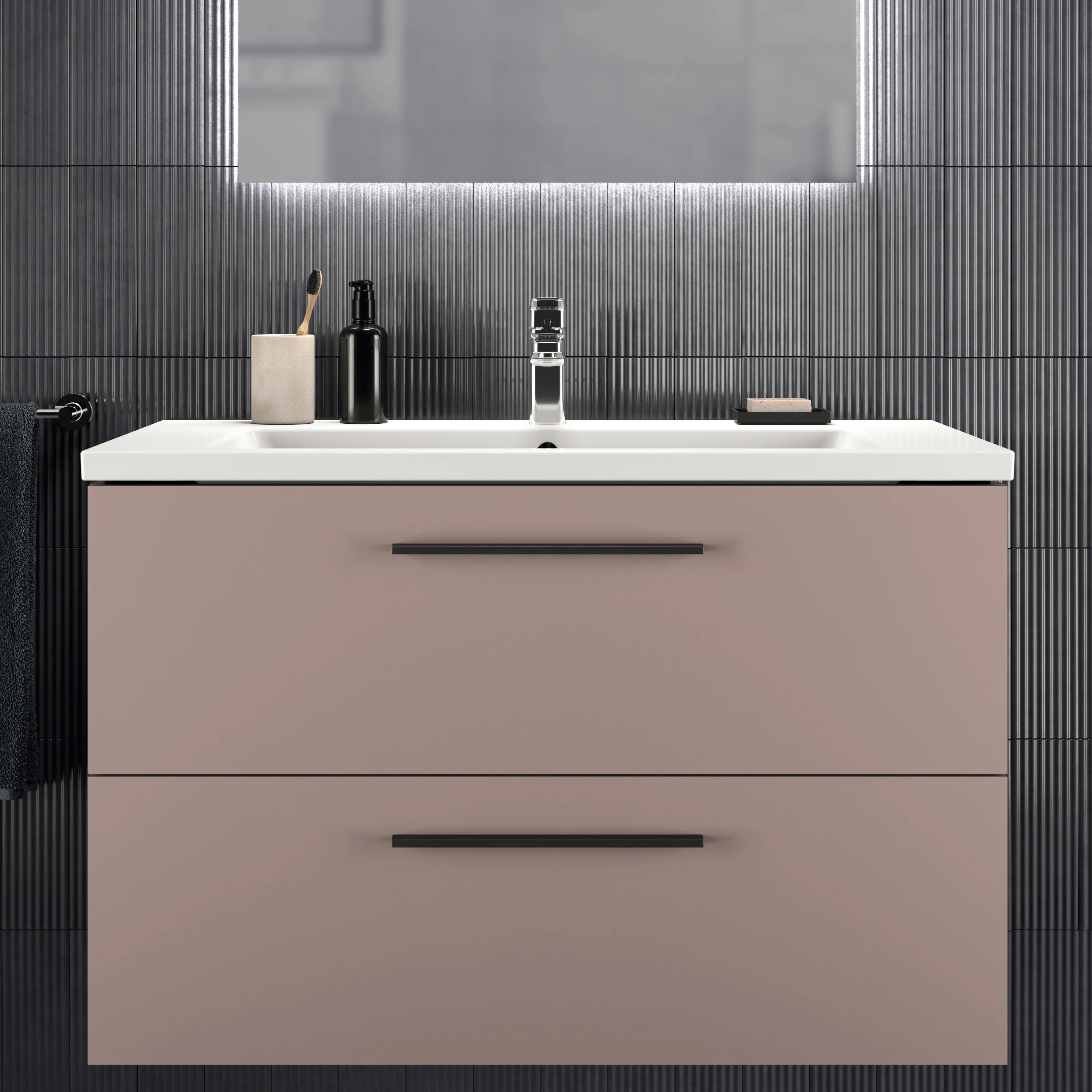 Ideal Standard Waschtischunterschrank „i.lifeB“ 100 × 63 × 50,5 cm Greige matt Ideal Standard Waschtischunterschrank „i.lifeB“ 100 × 63 × 50,5 cm Greige matt