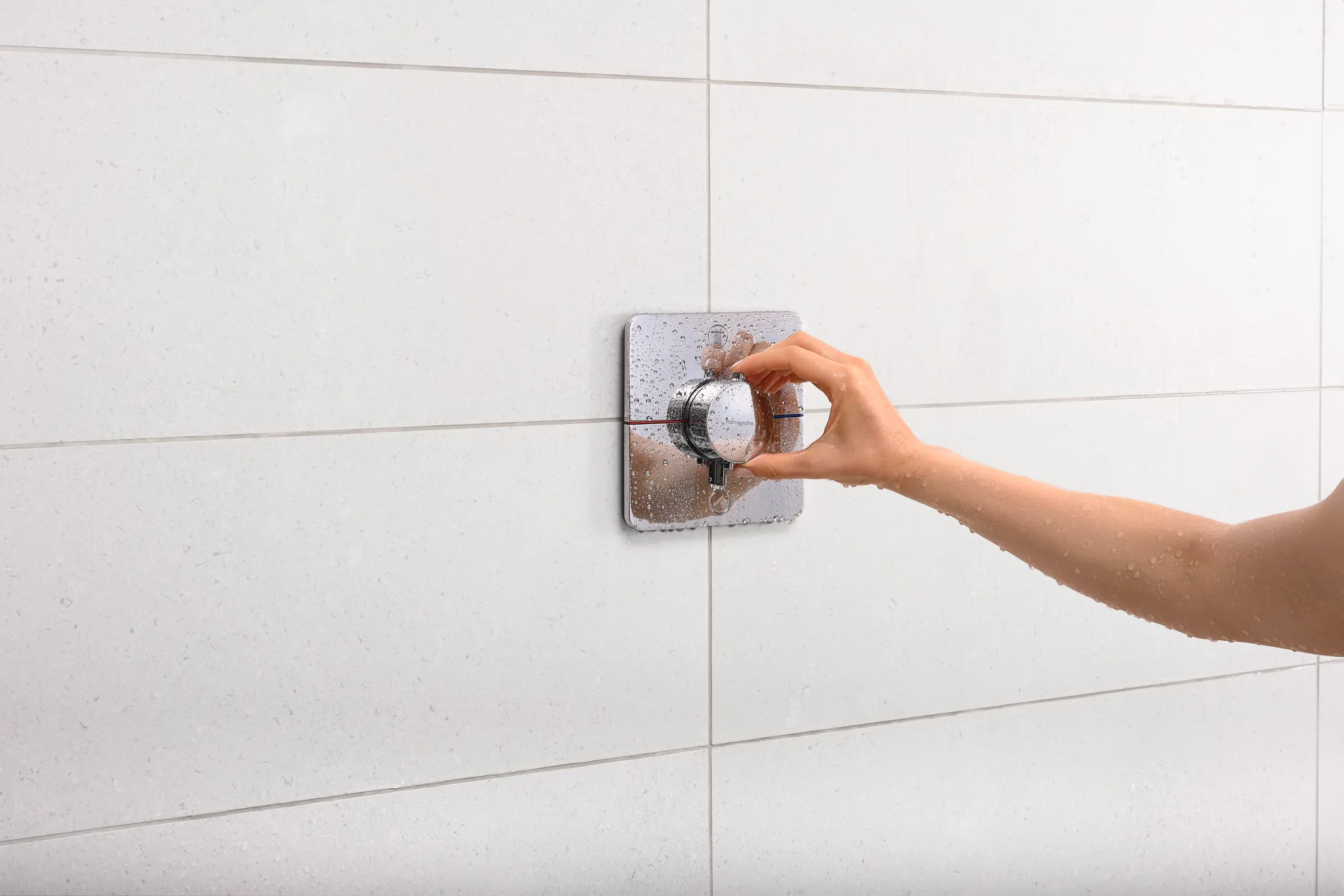 ShowerSelect Comfort Q Thermostat Unterputz für 2 Verbraucher Chrom ShowerSelect Comfort Q Thermostat Unterputz für 2 Verbraucher Chrom