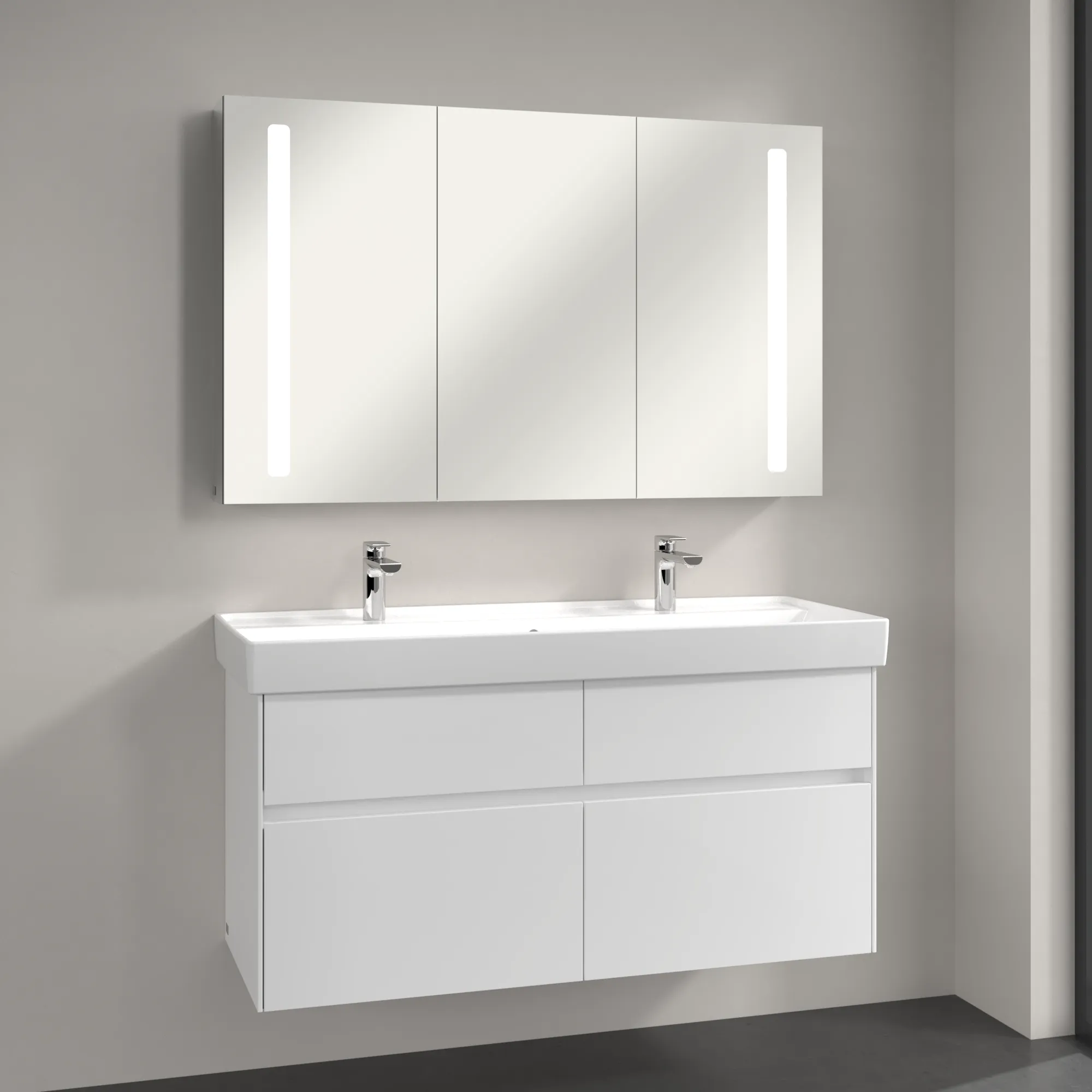 Villeroy & Boch Vorbau-Spiegelschrank „My View 14“ 1200 × 750 × 173 mm in White Matt Villeroy & Boch Vorbau-Spiegelschrank „My View 14“ 1200 × 750 × 173 mm in White Matt