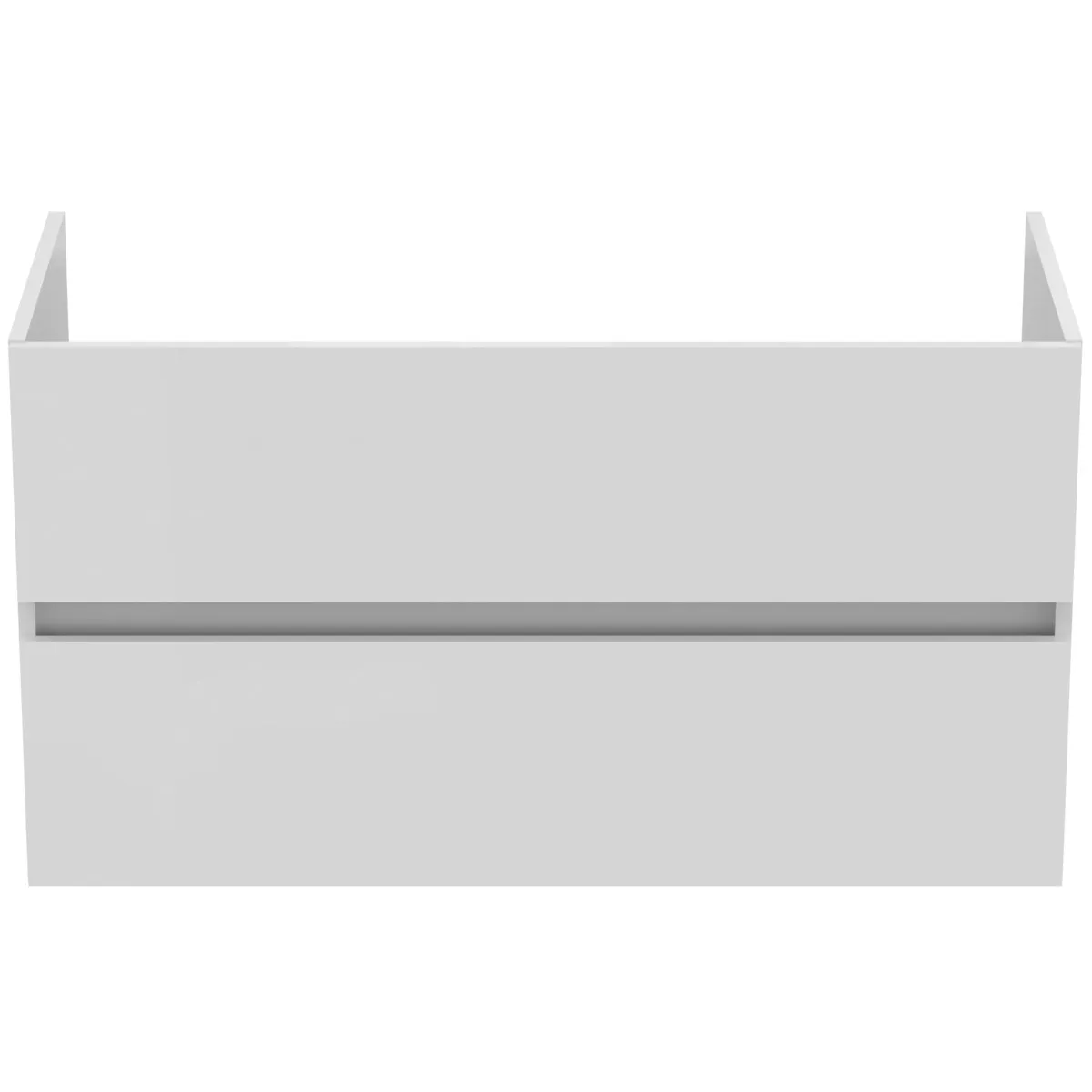 Ideal Standard Möbelwaschtischunterschrank Eurovit+ 2 Auszüge 1000x440x550mm Hochglanz weiß Ideal Standard Möbelwaschtischunterschrank Eurovit+ 2 Auszüge 1000x440x550mm Hochglanz weiß