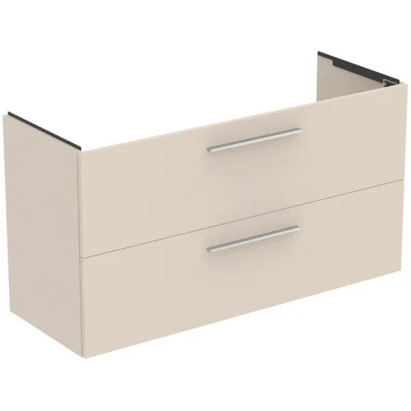 Ideal Standard i.life A Möbelwaschtischunterschrank Sandbeige matt 1200x440x630 mm 2 Auszüge Softclose Ideal Standard i.life A Möbelwaschtischunterschrank Sandbeige matt 1200x440x630 mm 2 Auszüge Softclose