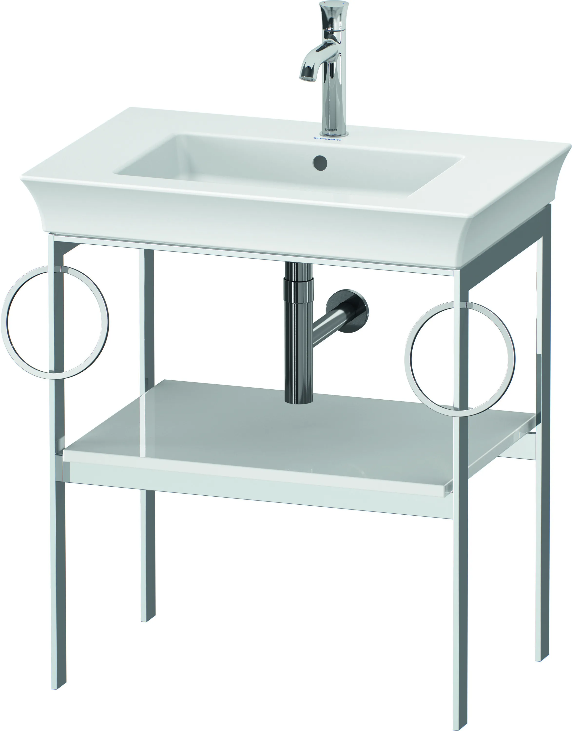 Duravit Konsole „White Tulip“ in Weiß Hochglanz