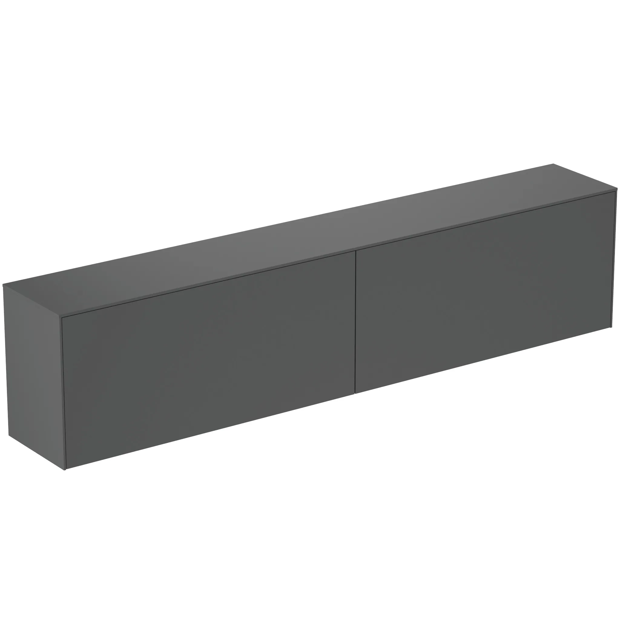 Ideal Standard Waschtischunterschrank Conca, 2 Auszüge, Anthrazit Ideal Standard Waschtischunterschrank Conca, 2 Auszüge, Anthrazit