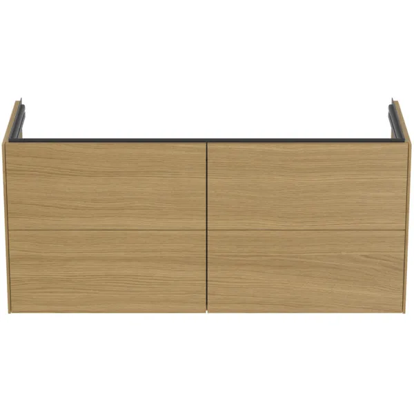 Ideal Standard Waschtischunterschrank „Conca“ 120 × 54,3 × 44 cm Eiche hell Furnier Ideal Standard Waschtischunterschrank „Conca“ 120 × 54,3 × 44 cm Eiche hell Furnier