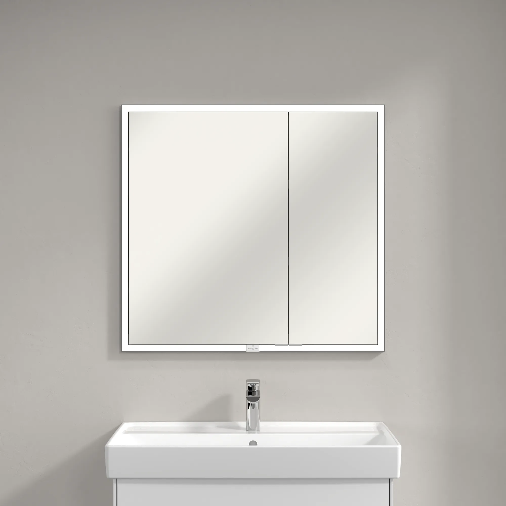 Villeroy & Boch Einbau-Spiegelschrank „My View Now“ 800 × 750 × 168 mm in White Matt Villeroy & Boch Einbau-Spiegelschrank „My View Now“ 800 × 750 × 168 mm in White Matt