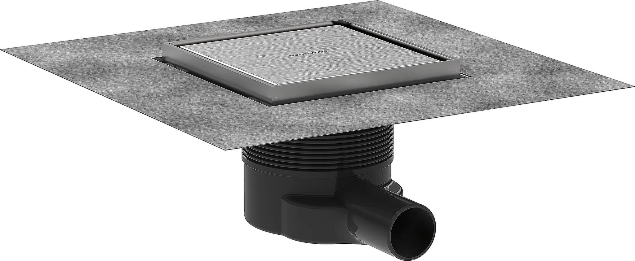 Hansgrohe RainDrain Brilliance Komplettset Punktablauf 150⁄150 rückseitig befliesbar, Edelstahl gebürstet Hansgrohe RainDrain Brilliance Komplettset Punktablauf 150⁄150 rückseitig befliesbar, Edelstahl gebürstet