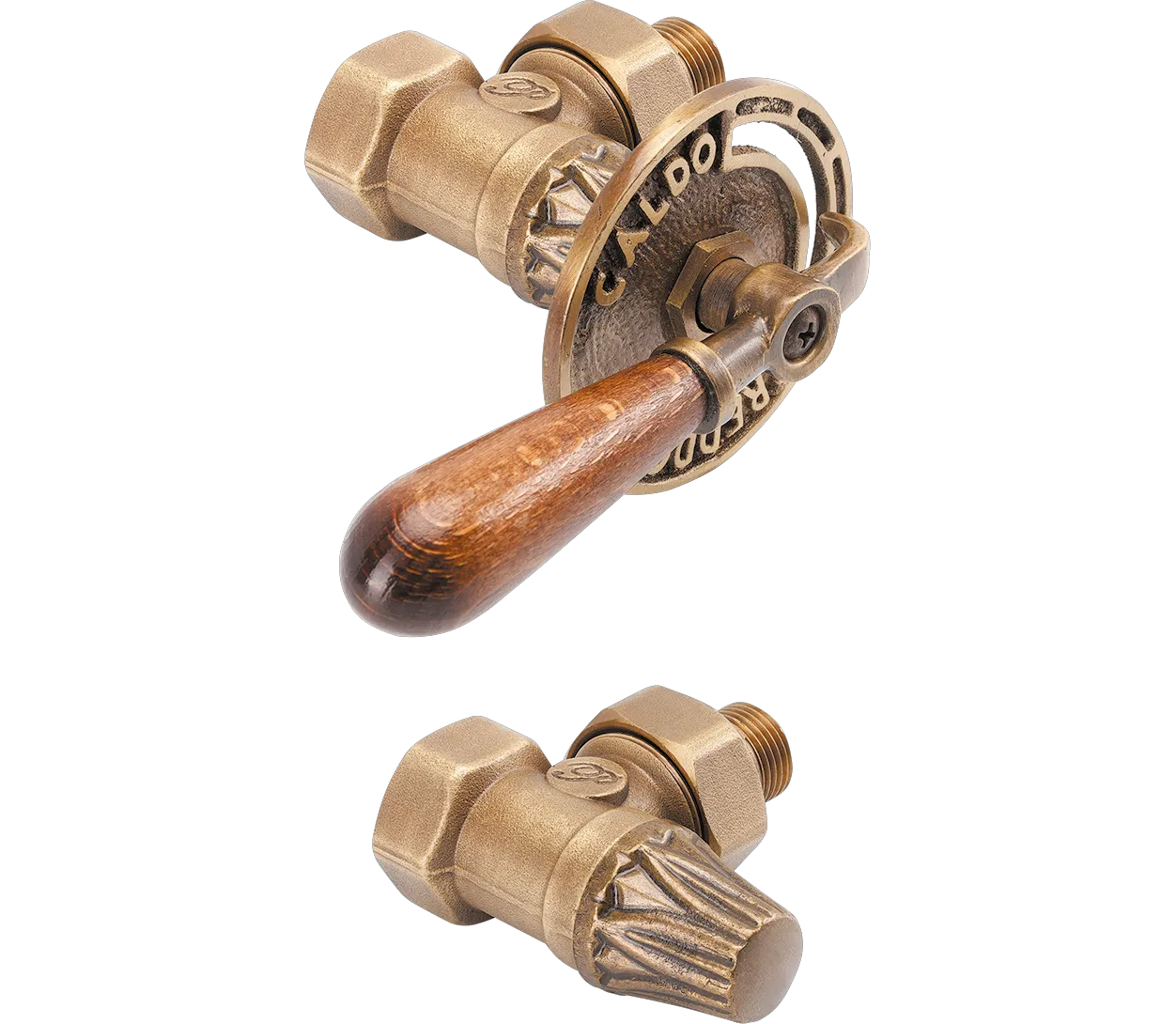 ASW HG-TEC Zubehör Heizung Retroventil mit Hebelkopf ½" Set