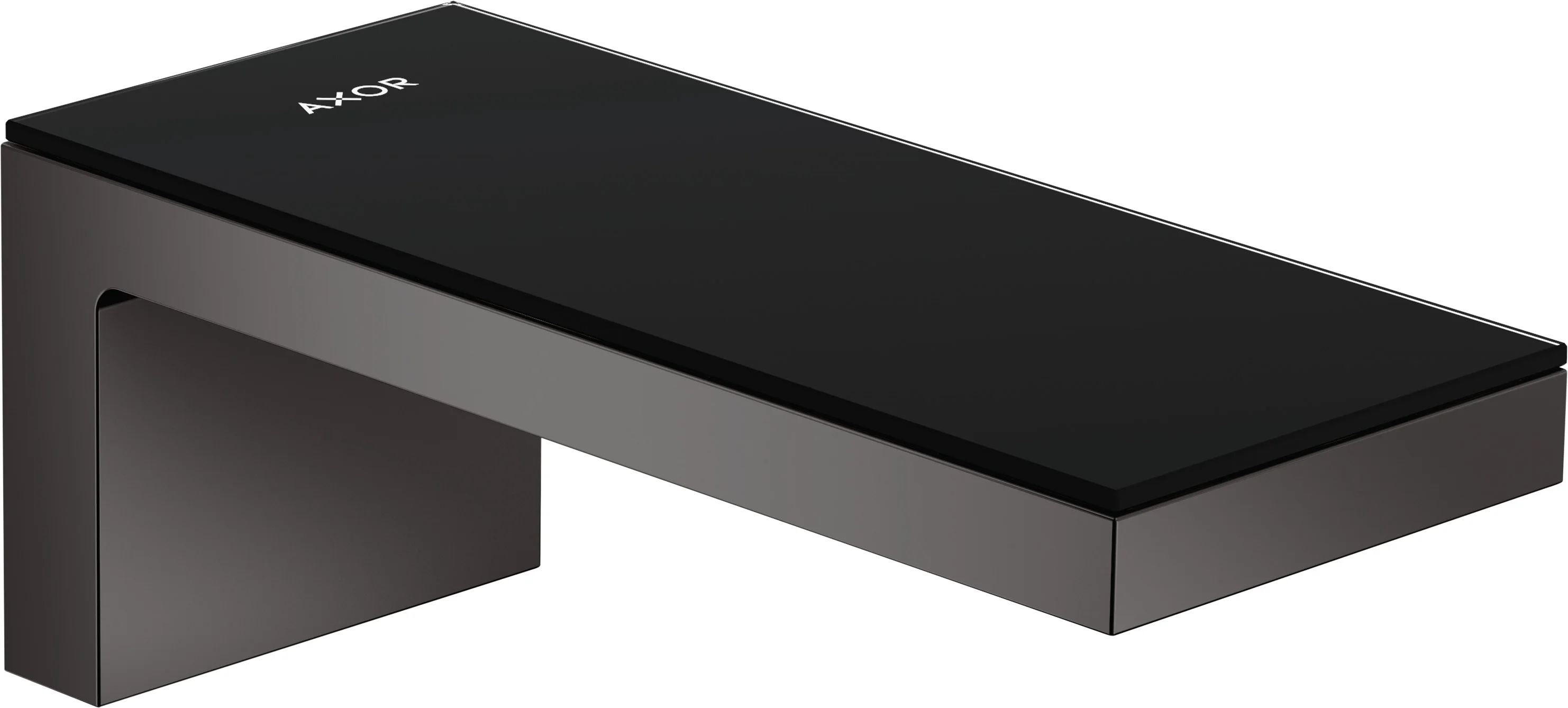 Hansgrohe AXOR MyEdition Platte 200 Glas schwarz abnehmbar