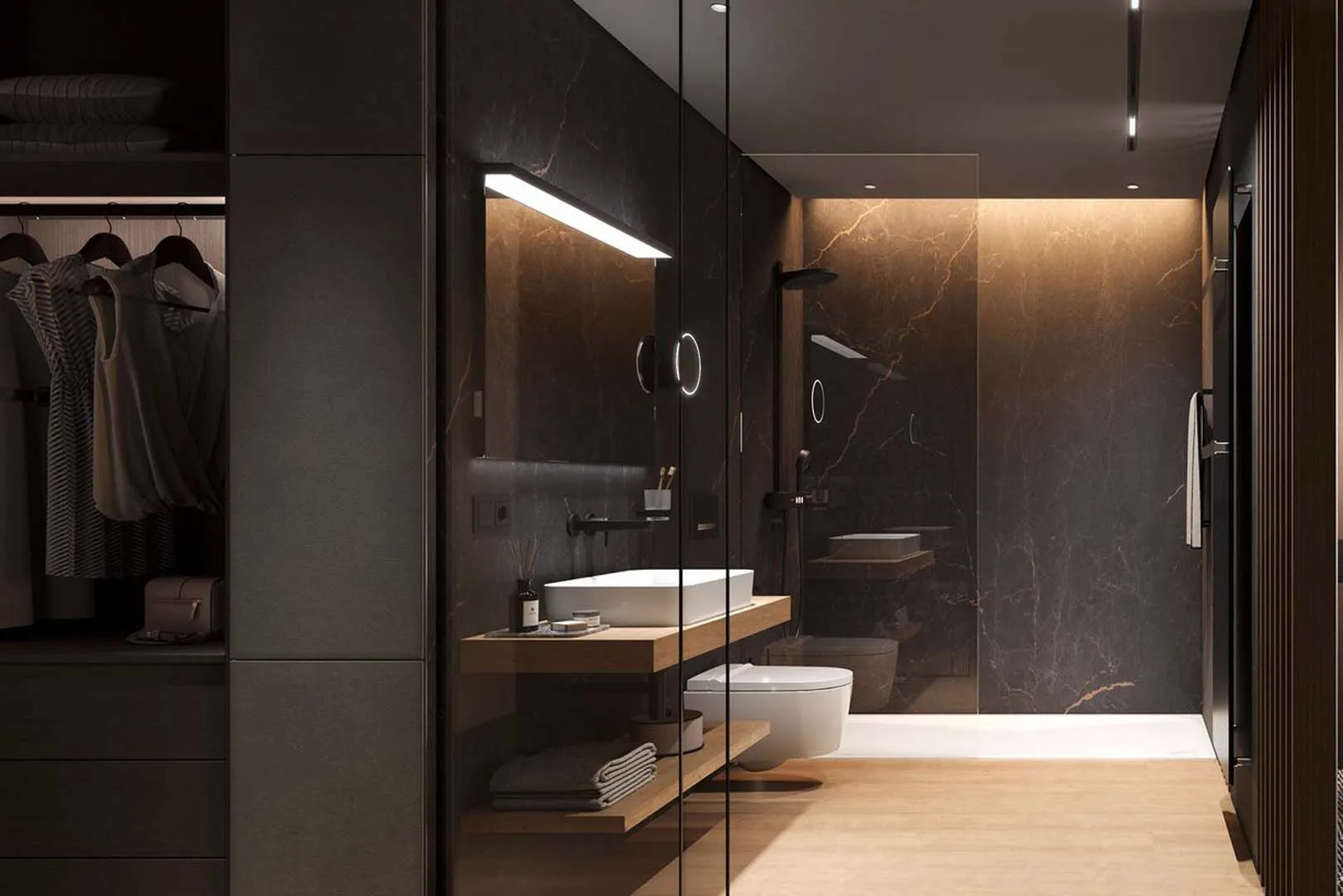 Schneider Lichtspiegel ALU1/SP 140/TW - BORDO TW, Schwarz Matt, LED Beleuchtung Tunable White Schneider Lichtspiegel ALU1/SP 140/TW - BORDO TW, Schwarz Matt, LED Beleuchtung Tunable White