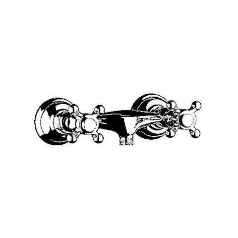 1926 Brausearmatur Wandmontage messing 1926 Brausearmatur Wandmontage messing