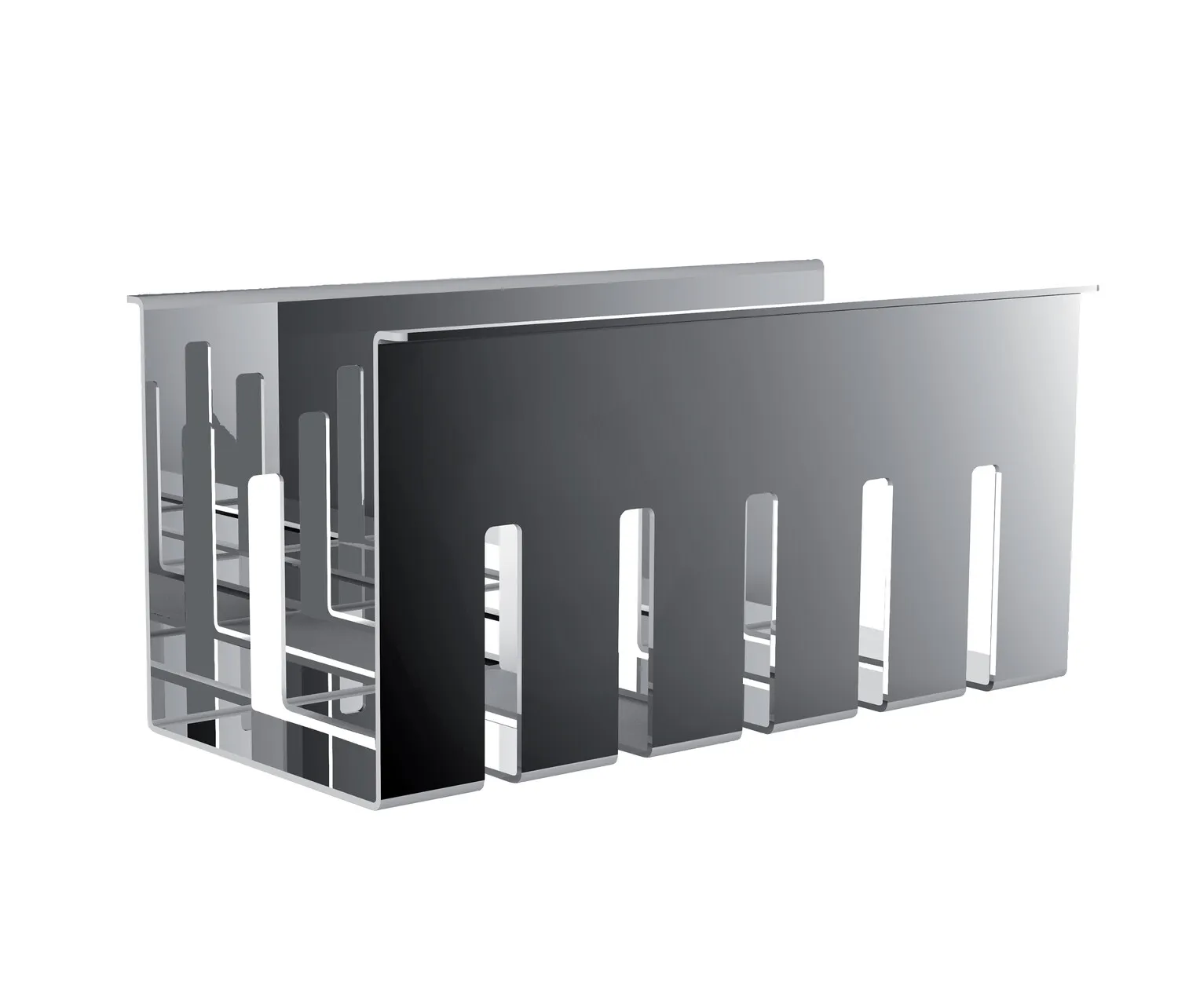 liaison Korb für Reling hoch, 192 × 91 × 98 mm, chrom liaison Korb für Reling hoch, 192 × 91 × 98 mm, chrom