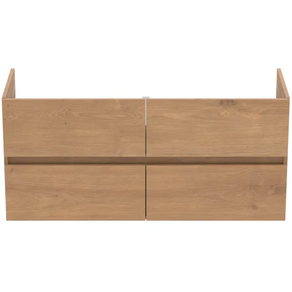 Ideal Standard Waschtischunterschrank „Eurovit+“ 120 × 55 × 44 cm Hamilton Eiche