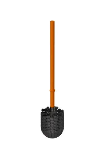 HEWI WC-Bürste Serie 477, Polyamid, auswechselbarer Bürstenkopf, orange HEWI WC-Bürste Serie 477, Polyamid, auswechselbarer Bürstenkopf, orange