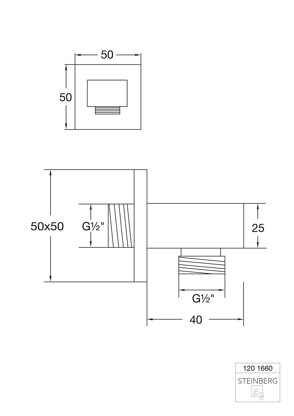Serie 120 Brauseanschlussbogen 1/2 chrom Serie 120 Brauseanschlussbogen 1/2 chrom