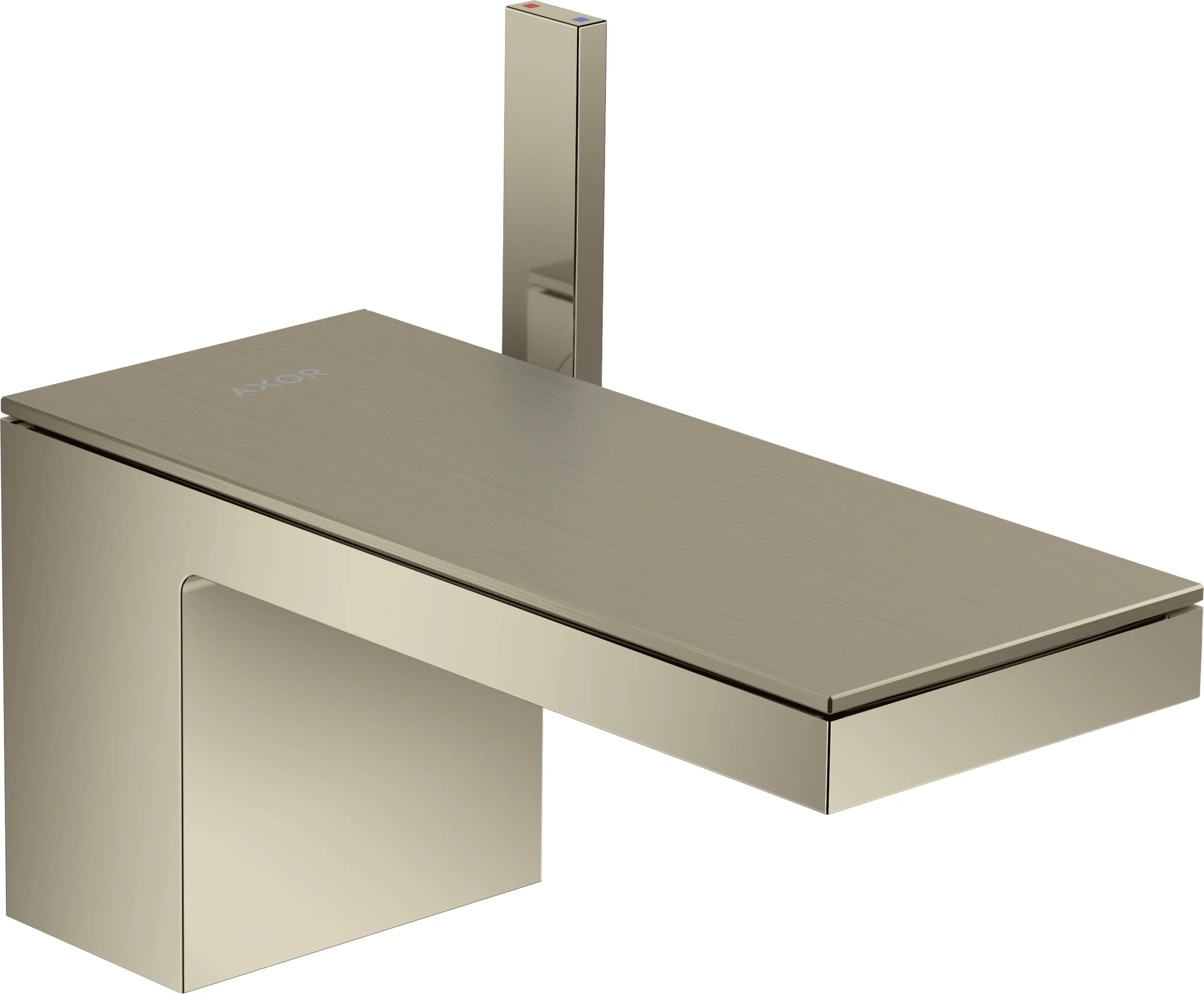 Hansgrohe AXOR MyEdition Platte 200 mm Metall Brushed Nickel abnehmbar