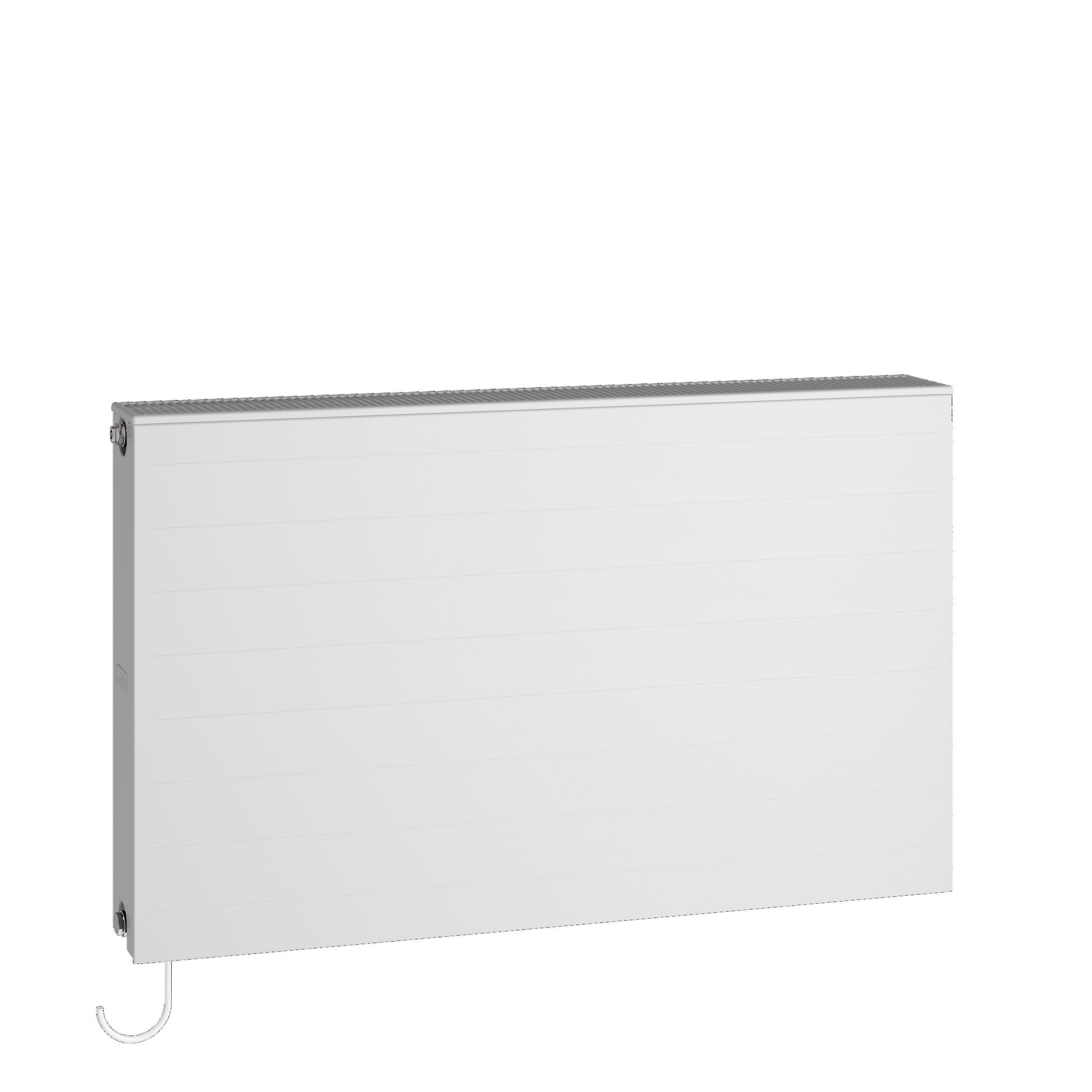 Kermi Wärmepumpen-Flachheizkörper „x-flair“ Line-K zweilagig 40,5 × 95,9 cm in Weiß