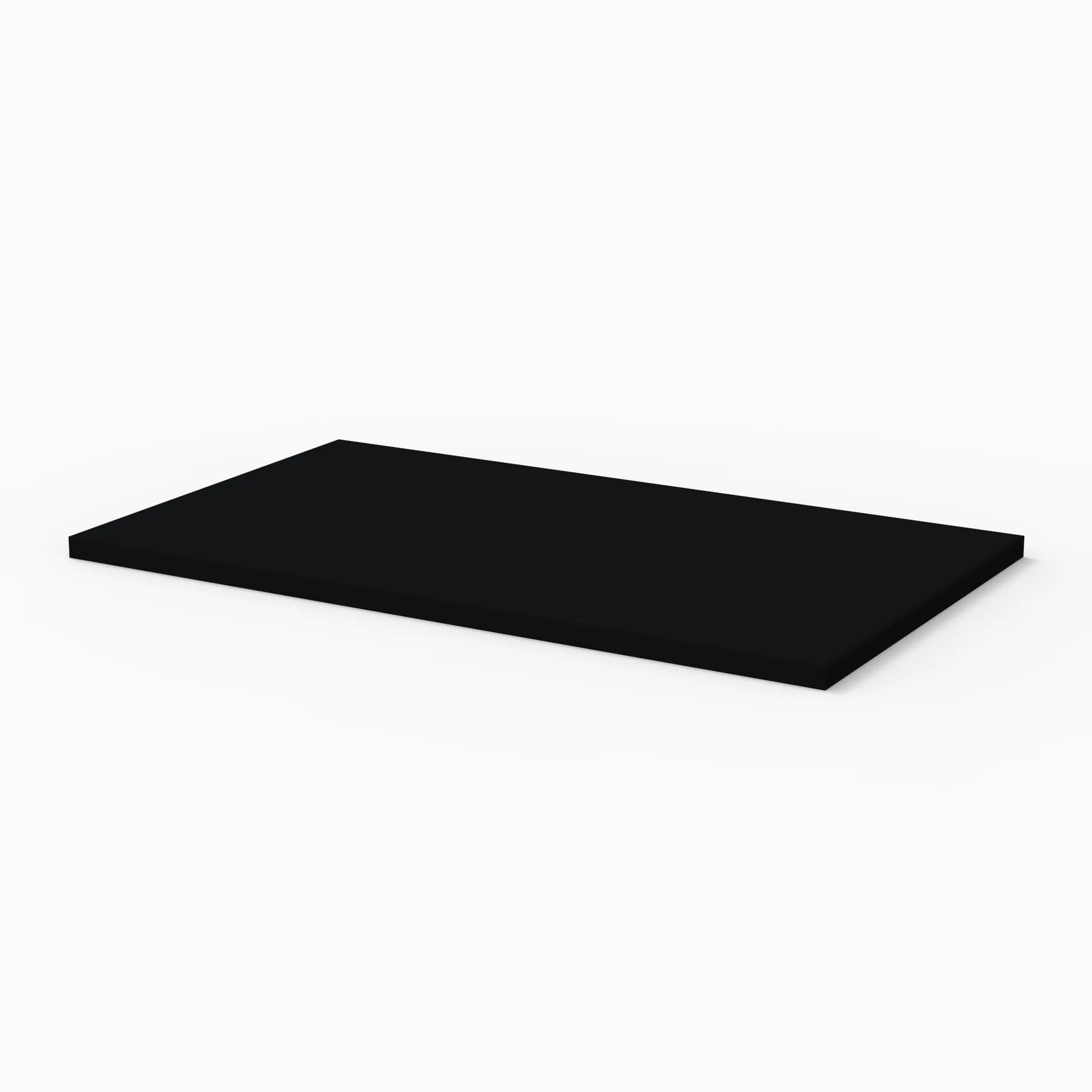 Sanipa Abdeckplatte „3way“ in Schwarz (matt), 602 × 350 × 16 mm