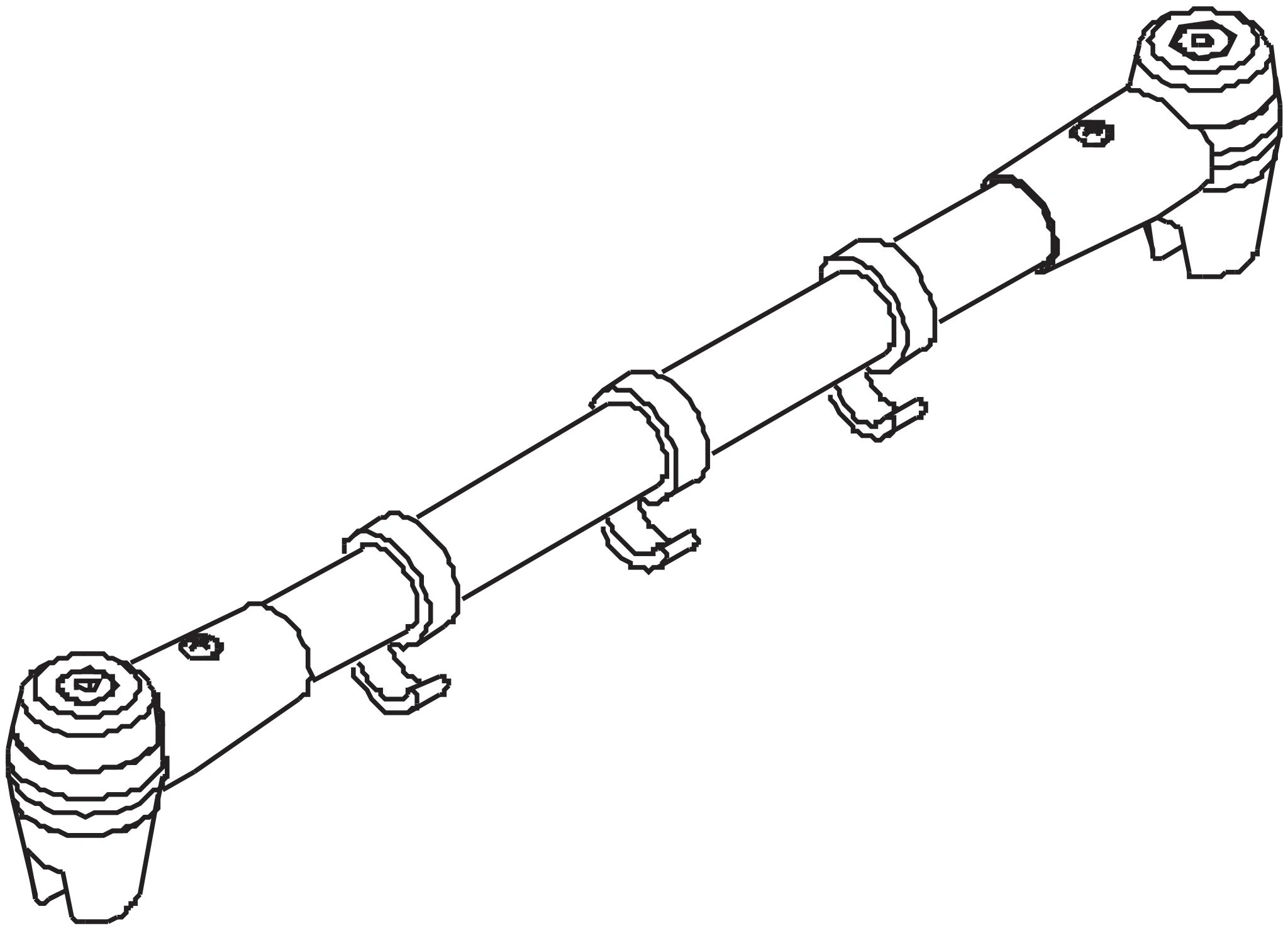 Kermi Duschdesign Multimax „NOVA 2000“ 700 mm in Silber Mattglanz