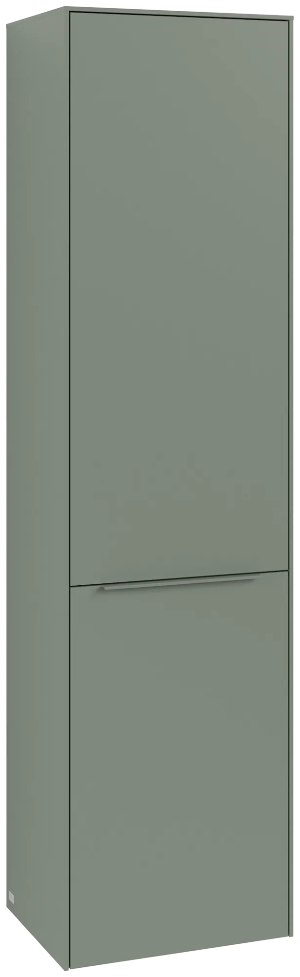 Villeroy & Boch Hochschrank mit Wäschekorb-Klappe „Subway 3.0“ 45 × 171 × 36,2 × 36,2 cm 1 Tür, 1 Wäscheklappe, 1 × fixer Fachboden, Anschlag: links, 2 × Glasfachboden, 1 Tür, Anschlag links