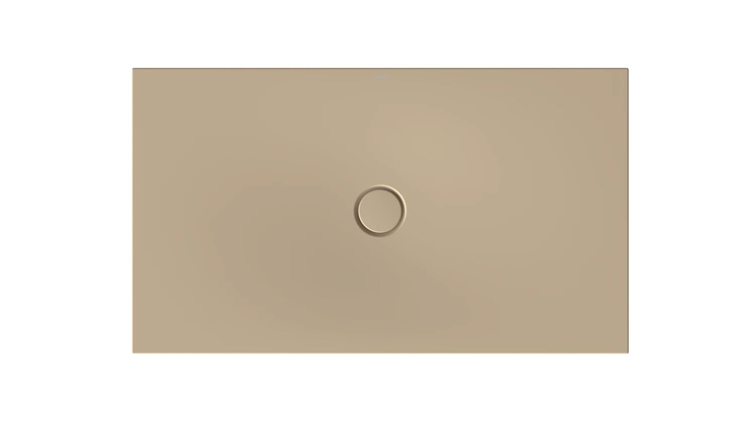 Bette rechteck Duschwanne „BetteFloor“ 1300 × 750 mm ohne Oberflächenbeschichtung, mit BetteGlasur Plus, ohne Wannenträger, in Greige