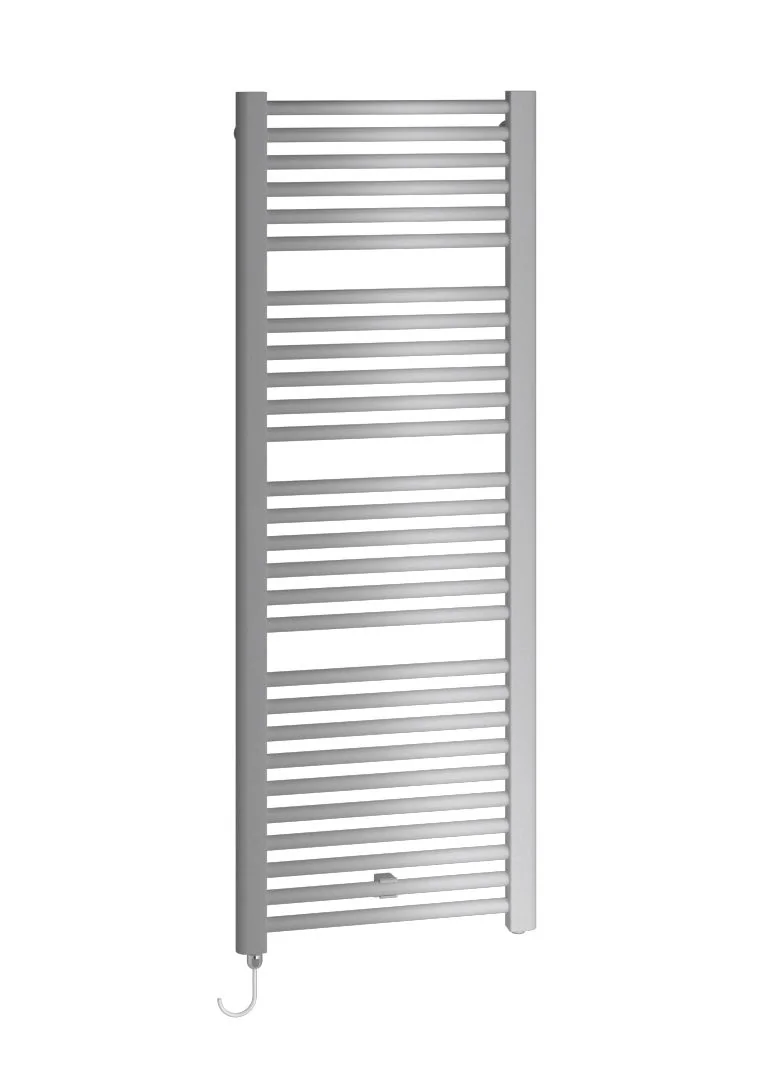 Kermi Elektroheizkörper „Basic®-E“ 74,9 × 117,2 cm in glanzsilber Metallic Kermi Elektroheizkörper „Basic®-E“ 74,9 × 117,2 cm in glanzsilber Metallic