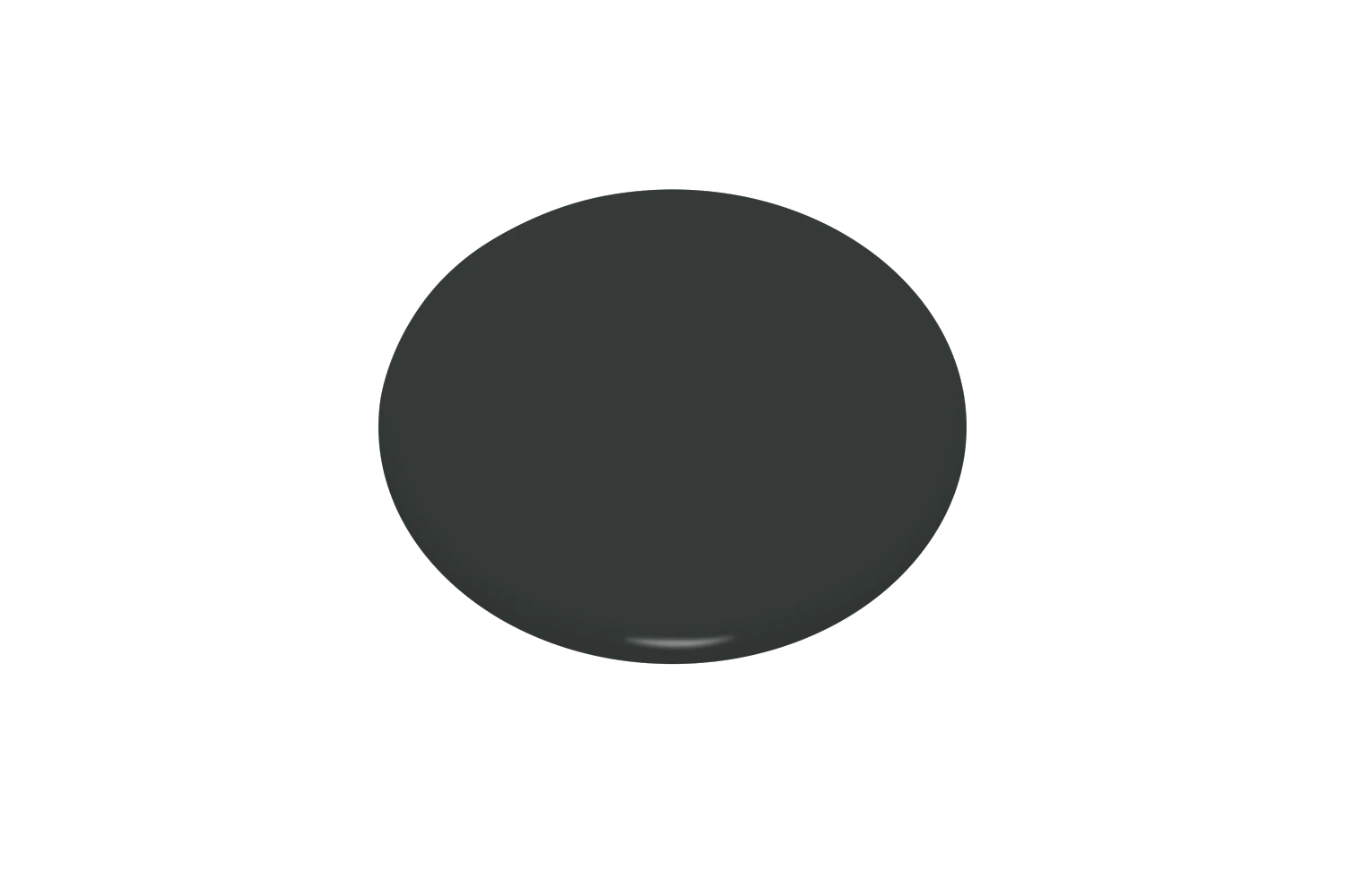 Bette Ablaufdeckel glasiert Modell Y101 ⌀ 65 mm in Schwarz