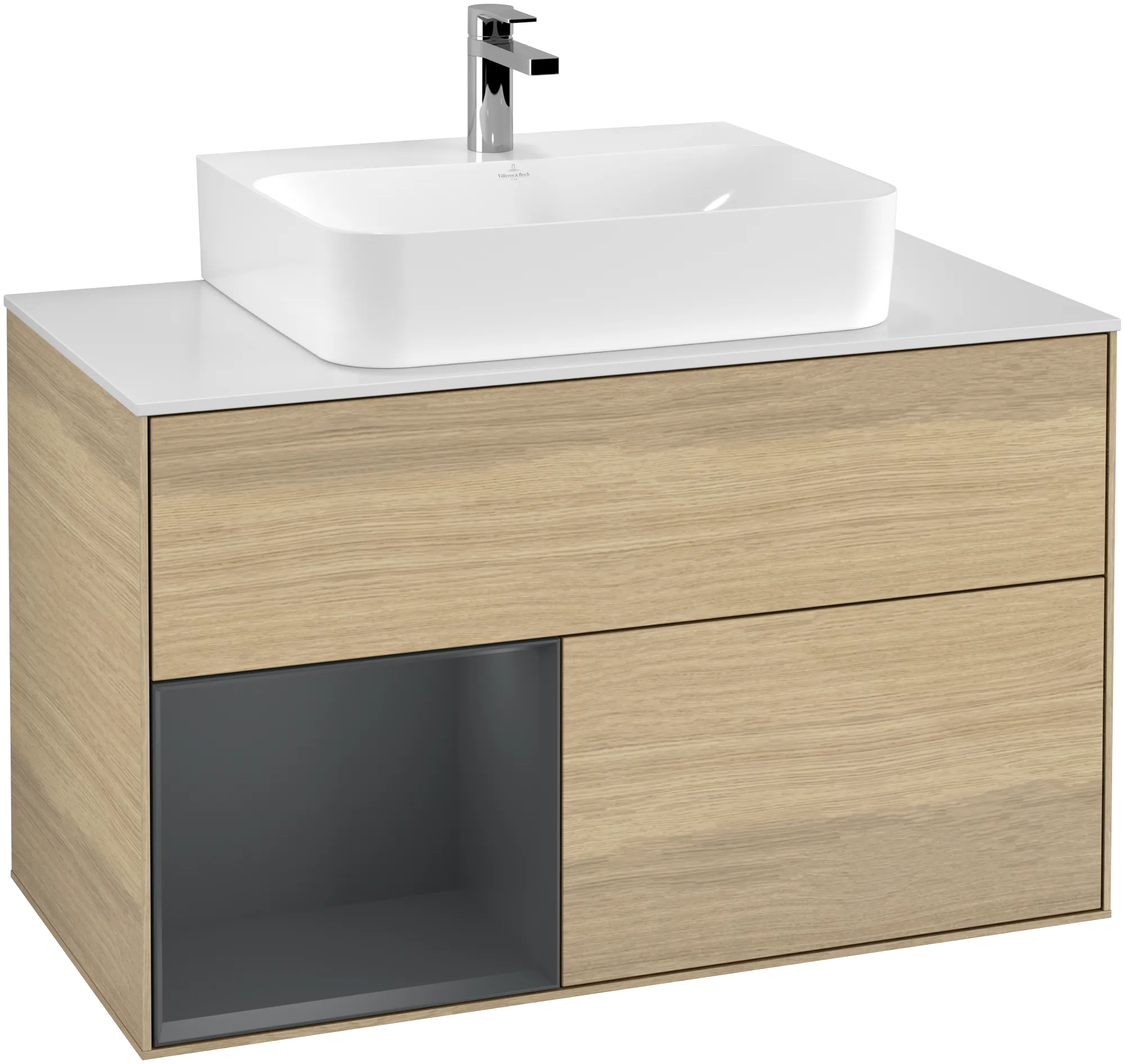 Villeroy & Boch Waschbeckenunterschrank Finion F11, 1000 x 603 x 501 mm, mit Beleuchtung