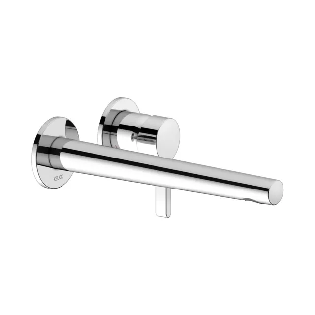 Edition 400 51516010202 Einhebel-Waschtischmischer UP Wandmontage Ausladung 265 mm verchromt
