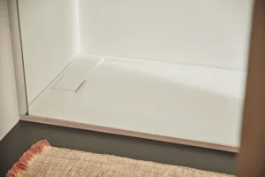 Ideal Standard Duschwanne „UltraFlatSi.life“ 80 × 120 cm in Carraraweiß