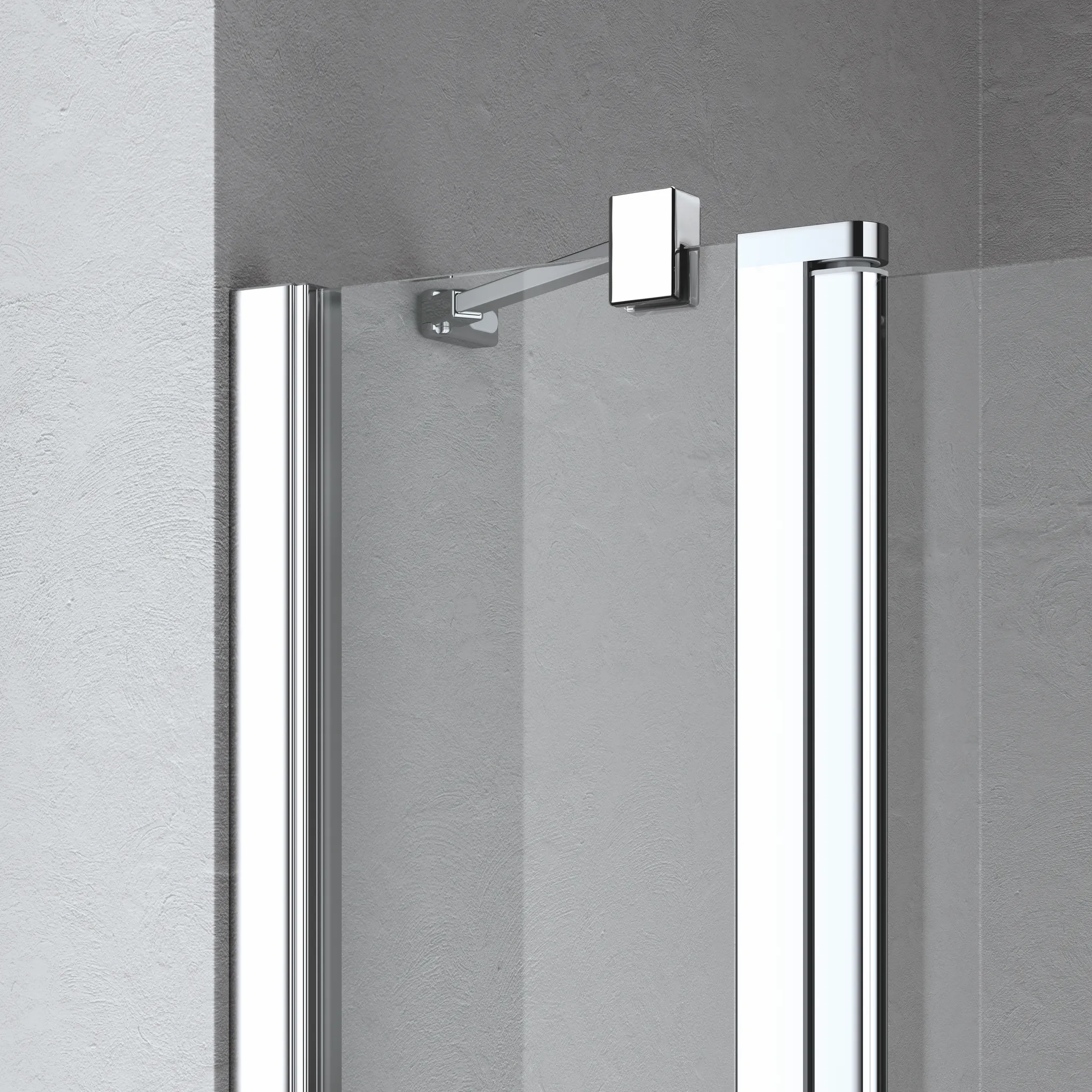 Kermi Duschtür Pendeltür 1-flügelig mit Festfeld links für Nische und Ecke „LIGA“ 185 cm Glas Klar, Profile Silber Hochglanz, Drehtür einteilig Kermi Duschtür Pendeltür 1-flügelig mit Festfeld links für Nische und Ecke „LIGA“ 185 cm Glas Klar, Profile Silber Hochglanz, Drehtür einteilig