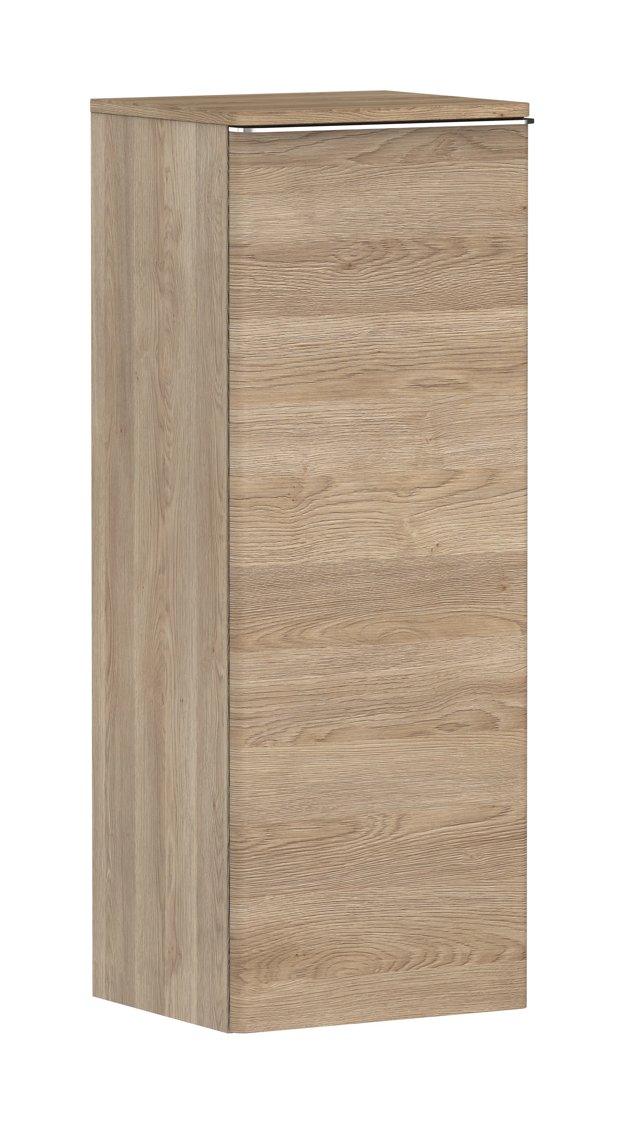 Hansgrohe Xelu Q Halbhochschrank Eiche Natur, 400x350 mm, Türanschlag links, verchromte Griffe Hansgrohe Xelu Q Halbhochschrank Eiche Natur, 400x350 mm, Türanschlag links, verchromte Griffe