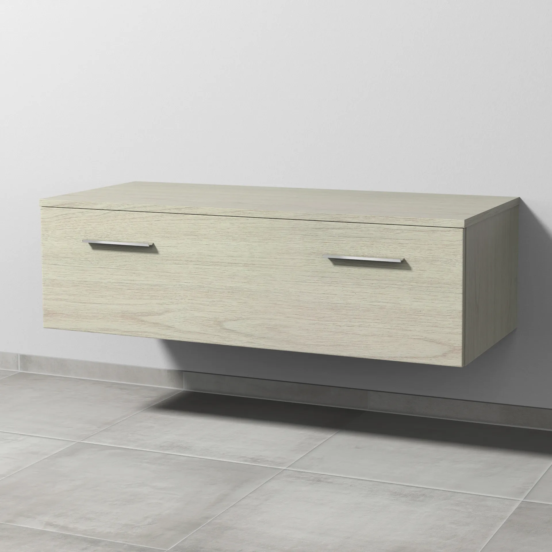 Sanipa Anbauschrank „2morrow“ 1200 × 340 × 520 mm in White Oak