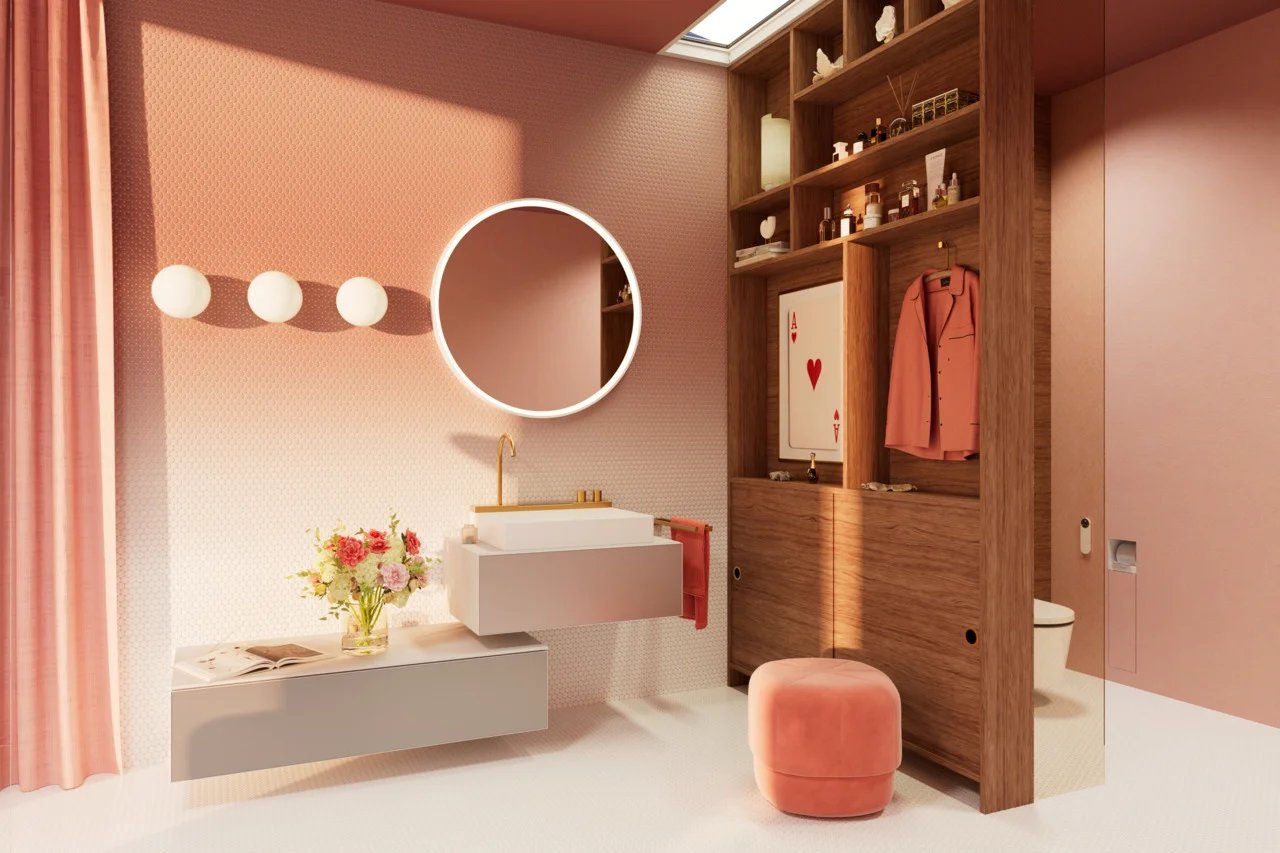 Hansgrohe Xarita S Spiegel 900/50 mit LED-Beleuchtung, kapazitivem Berührungssensor und AntiFog-Funktion in Mattweiß