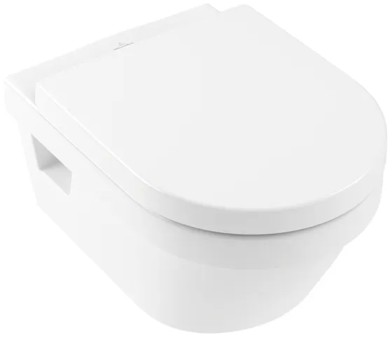Wand-Tiefspül-WC DirectFlush „Architectura“ 37 × 33 × 53 cm in Weiß Alpin mit CeramicPlus