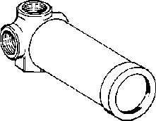 Hansa Verdeckter Umsteller 0285 G3⁄4, DN20 Hansa Verdeckter Umsteller 0285 G3⁄4, DN20