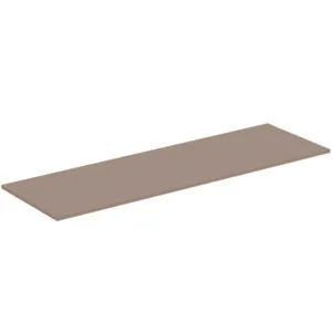 Waschtischplatte i.life B ohne Ausschnitt 1604x506x18mm Weiß matt