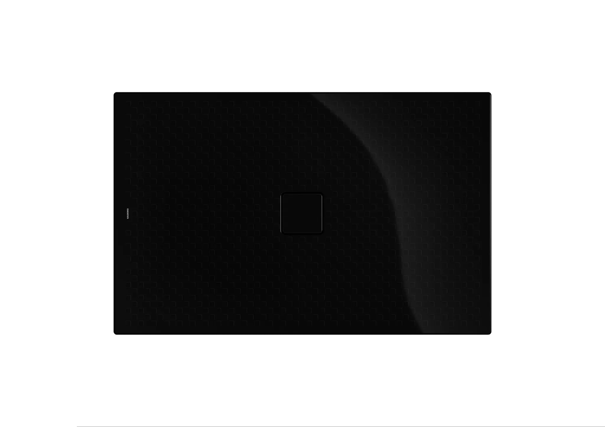 Kaldewei rechteck Duschwanne „Conoflat“ 100 × 110 cm in schwarz mit Vollantislip Kaldewei rechteck Duschwanne „Conoflat“ 100 × 110 cm in schwarz mit Vollantislip