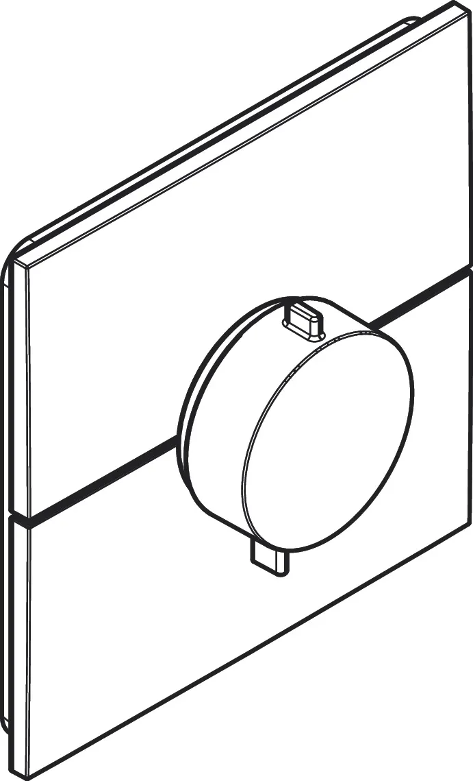ShowerSelect Comfort E Thermostat Unterputz Chrom