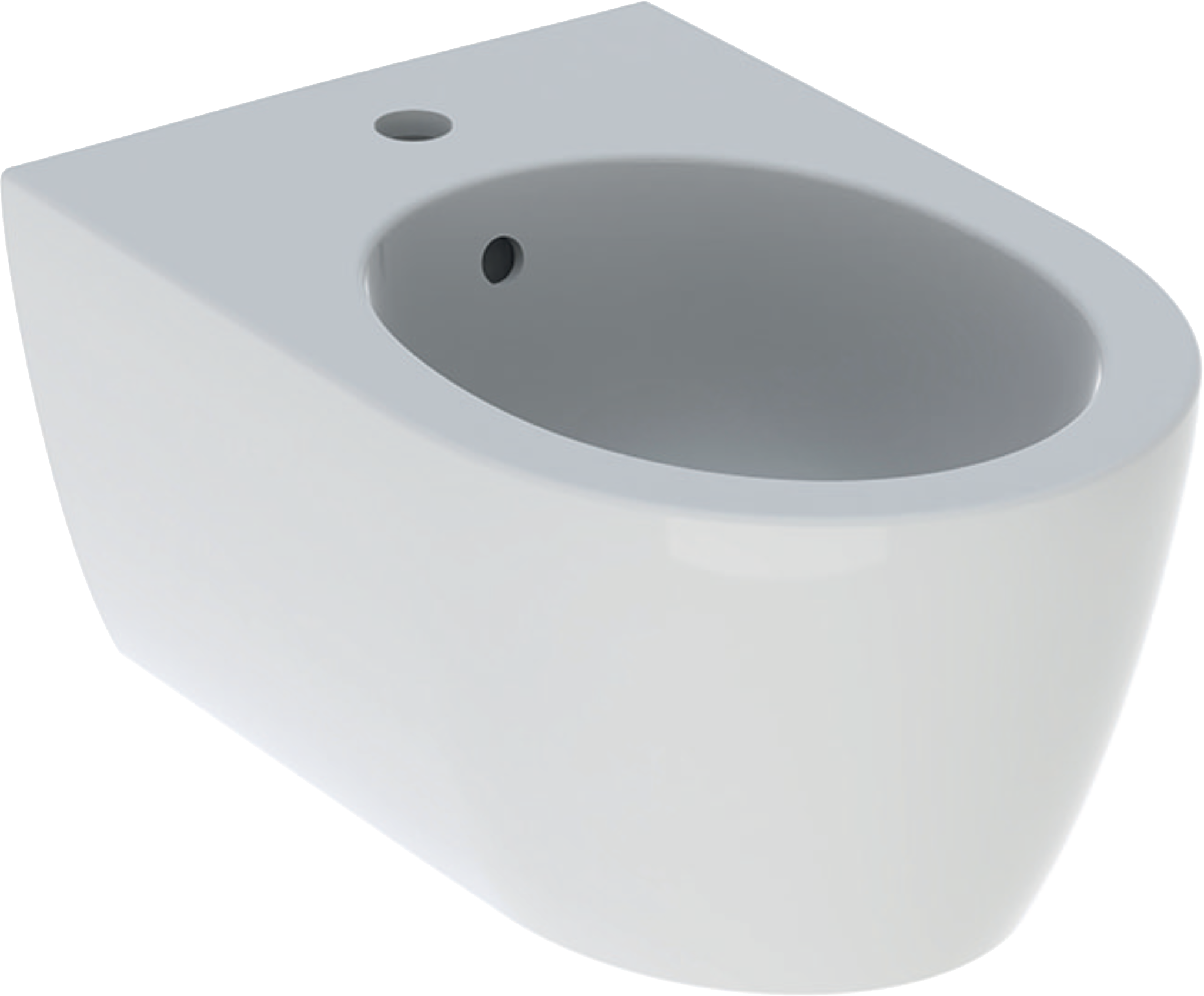 Wand-Bidet „iCon“, mit Überlauf, Befestigung verdeckt