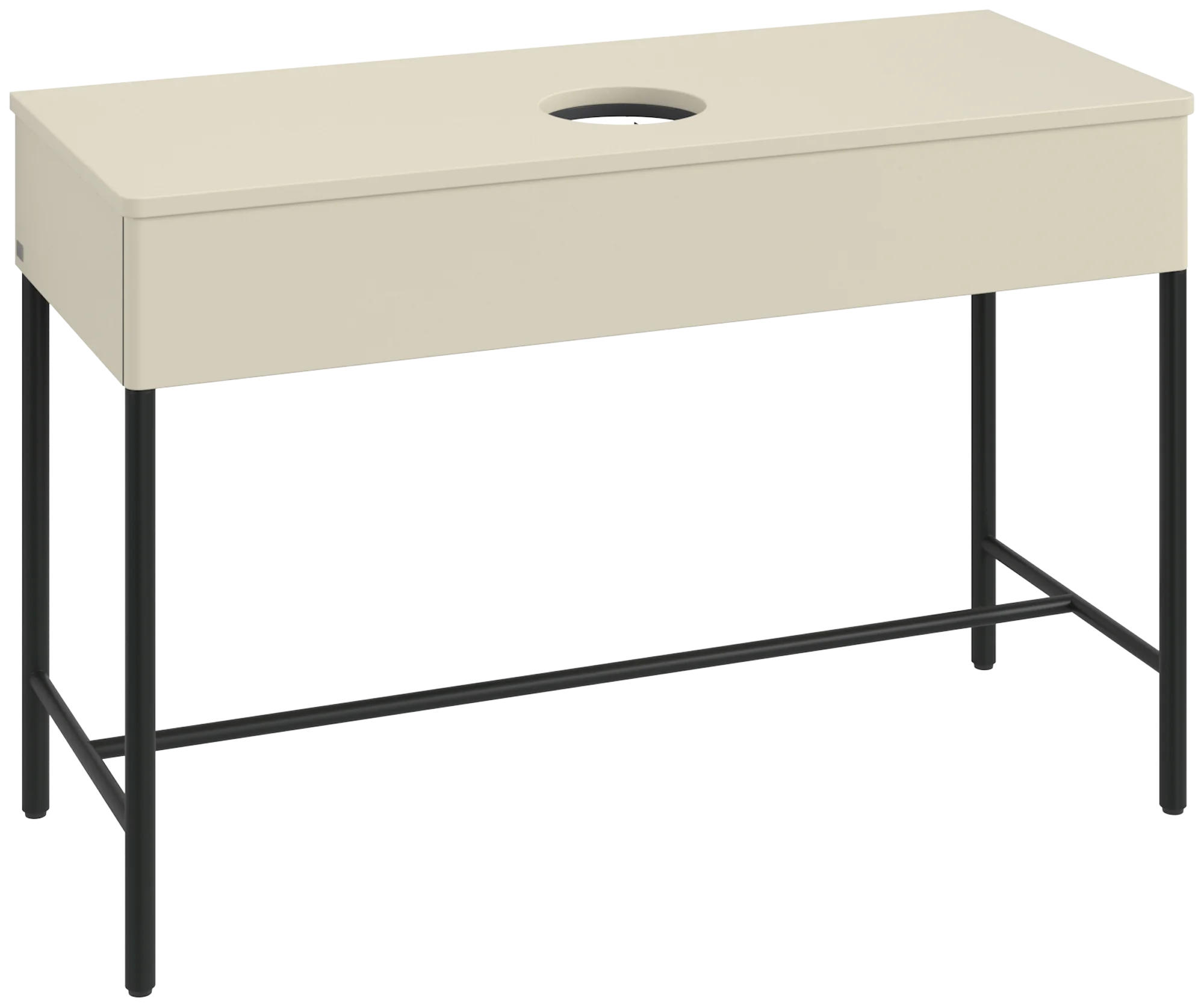 Villeroy & Boch Waschbeckenunterschrank Artis L62011, Silk Grey Matt Lacquer, 1.200 x 782 x 500 mm, mit Metallgestell, Beleuchtung, Push-to-open Funktion Villeroy & Boch Waschbeckenunterschrank Artis L62011, Silk Grey Matt Lacquer, 1.200 x 782 x 500 mm, mit Metallgestell, Beleuchtung, Push-to-open Funktion