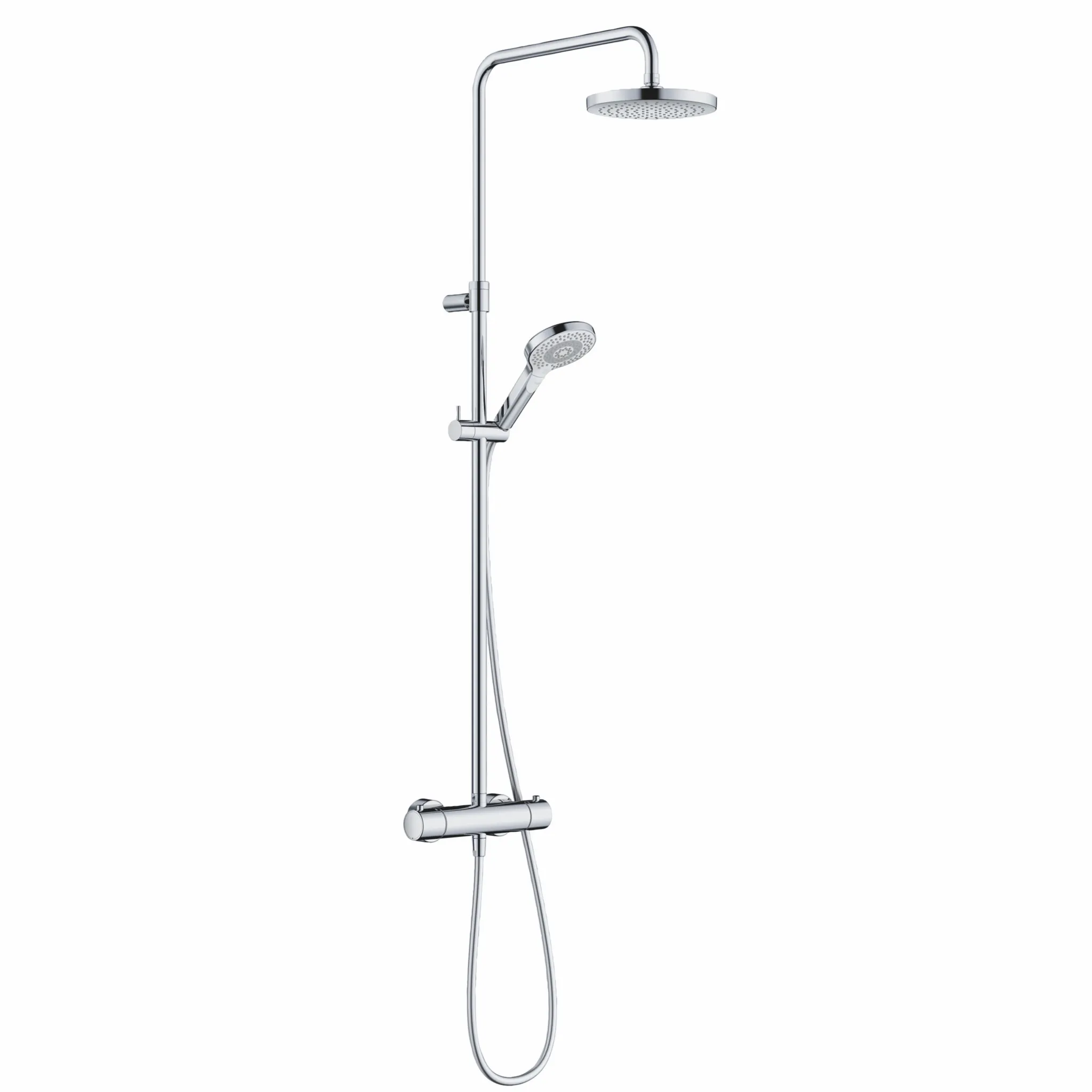 Kludi-DIVE Dive X 3S Thermostat Dual Shower System chrom Kludi-DIVE Dive X 3S Thermostat Dual Shower System chrom
