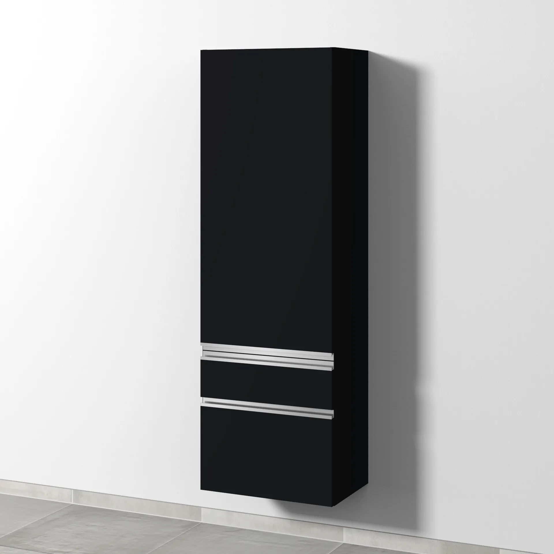 Hochschrank Anschlag links 2morrow (L2274L) 1615x525x350 Weiß-Matt