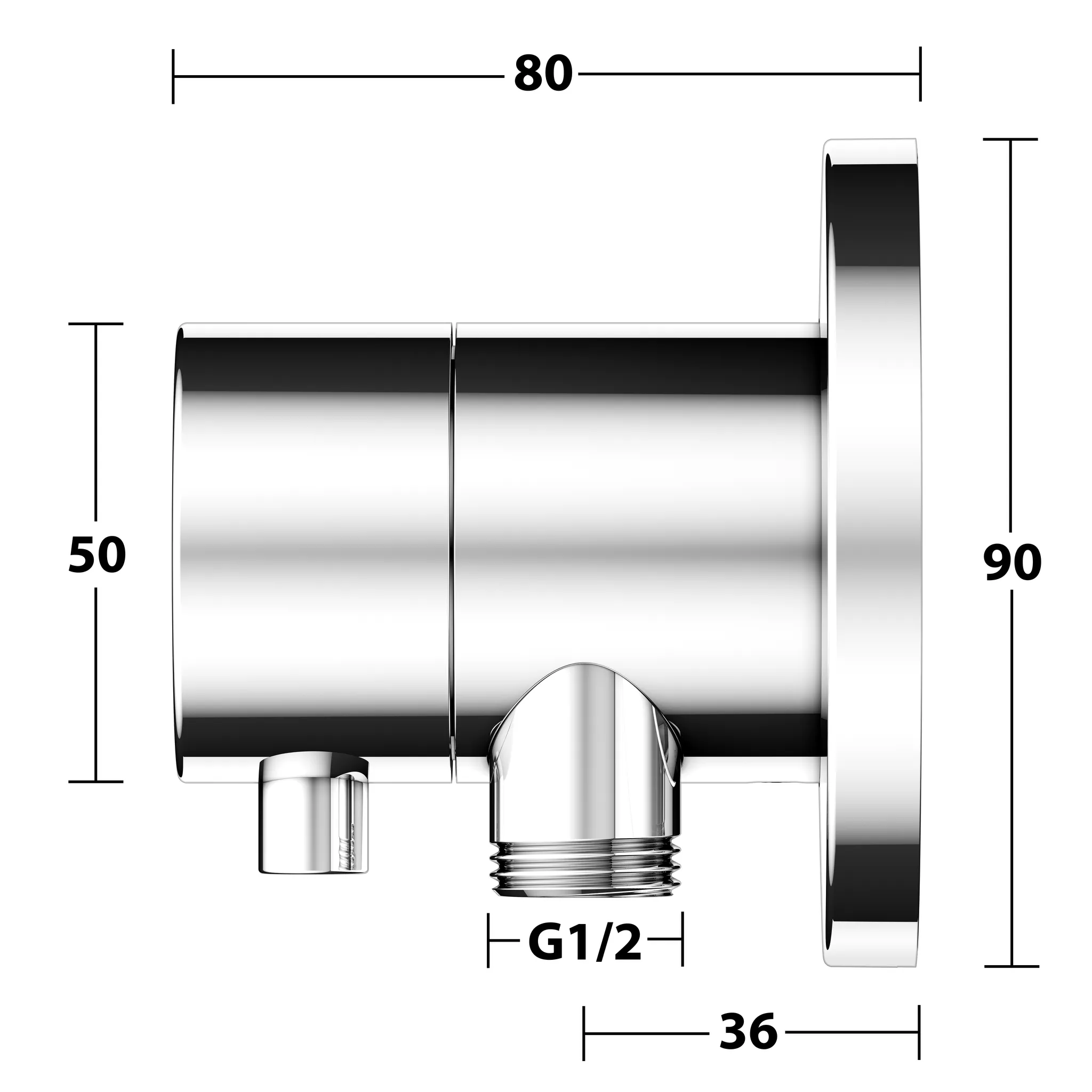 IXMO 59556011101 2-Wege Umstellventil UP DN15 mit Schlauchanschluß IXMO Comfort, rund verchromt IXMO 59556011101 2-Wege Umstellventil UP DN15 mit Schlauchanschluß IXMO Comfort, rund verchromt