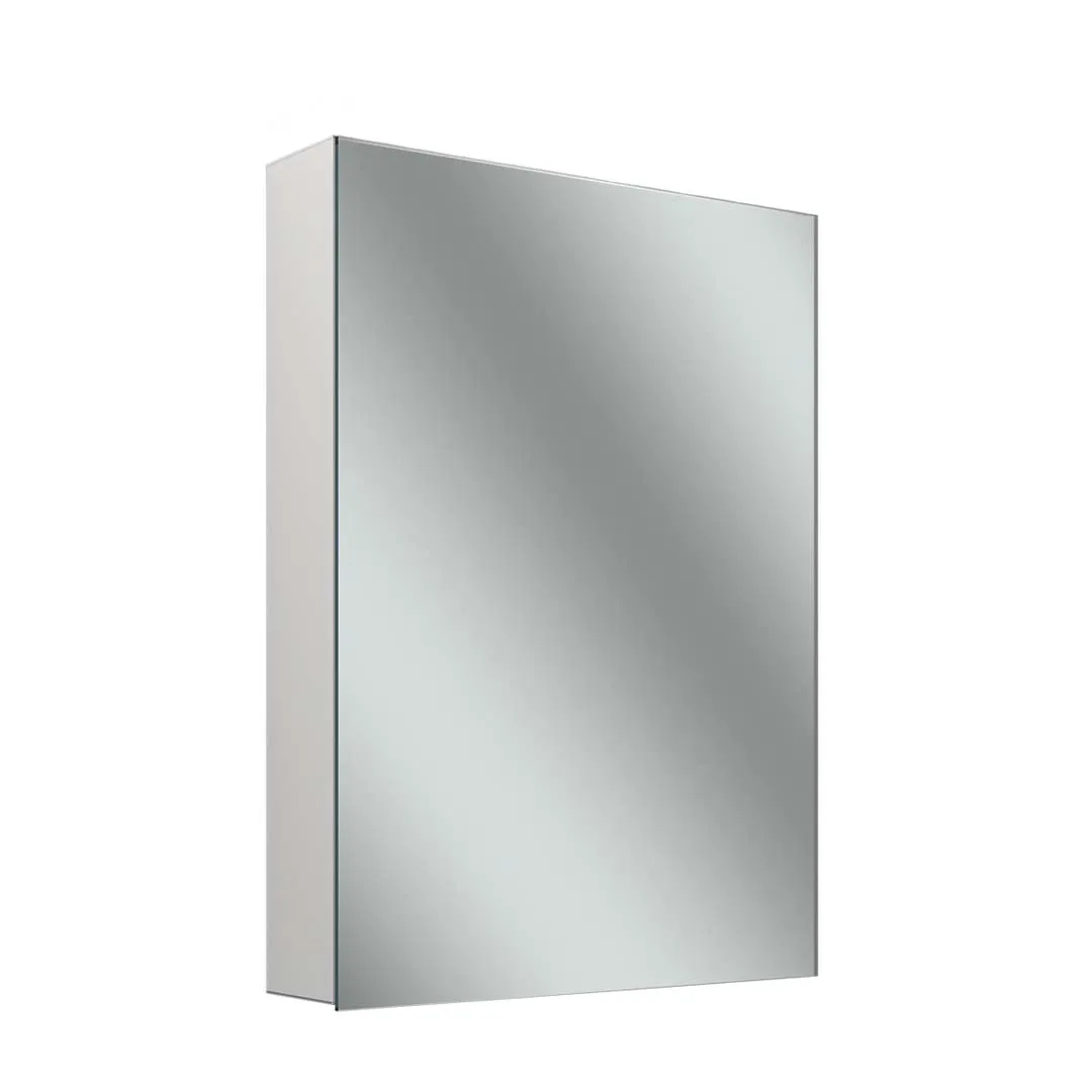 Schneider Spiegelschrank CLC1 60/1/0/L - Weißer Aluminiumkorpus, 595 x 820 x 147 mm, Schweizer Qualität Schneider Spiegelschrank CLC1 60/1/0/L - Weißer Aluminiumkorpus, 595 x 820 x 147 mm, Schweizer Qualität