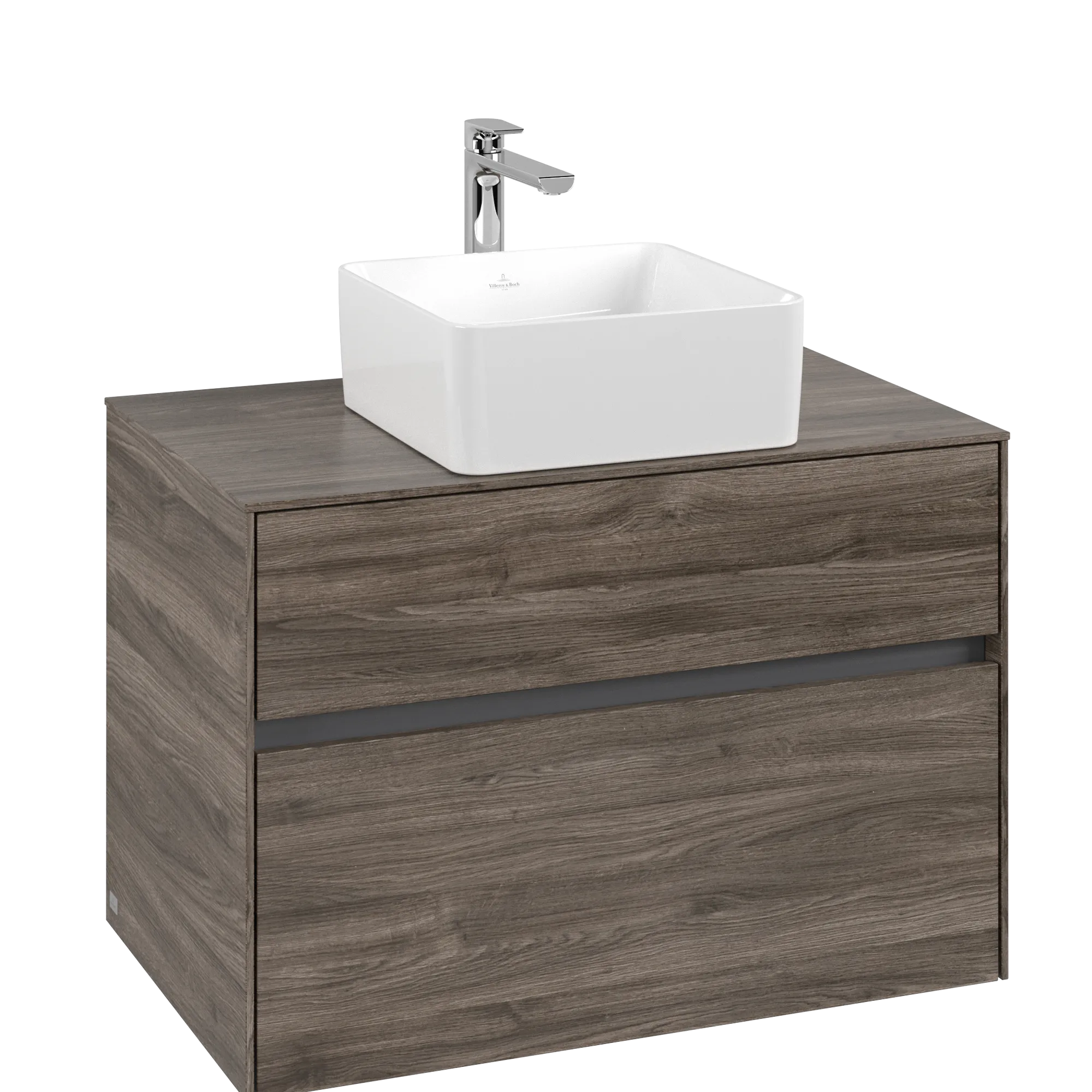 Villeroy & Boch Collaro Waschbeckenunterschrank C03700 800x548x500mm Stone Oak Villeroy & Boch Collaro Waschbeckenunterschrank C03700 800x548x500mm Stone Oak