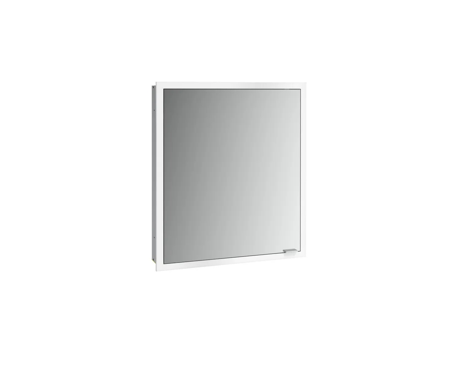 LED-Lichtspiegelschrank prime Slimunterputz, 600 mm, 1-türig, IP 20Rückwand verspiegelt